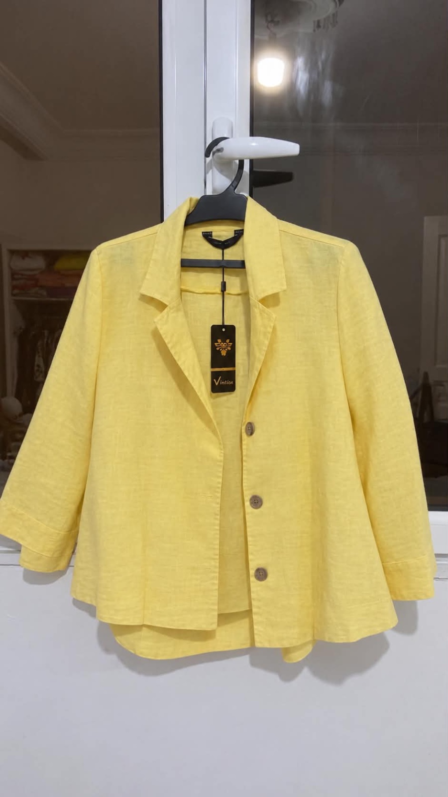 Chemise jaune