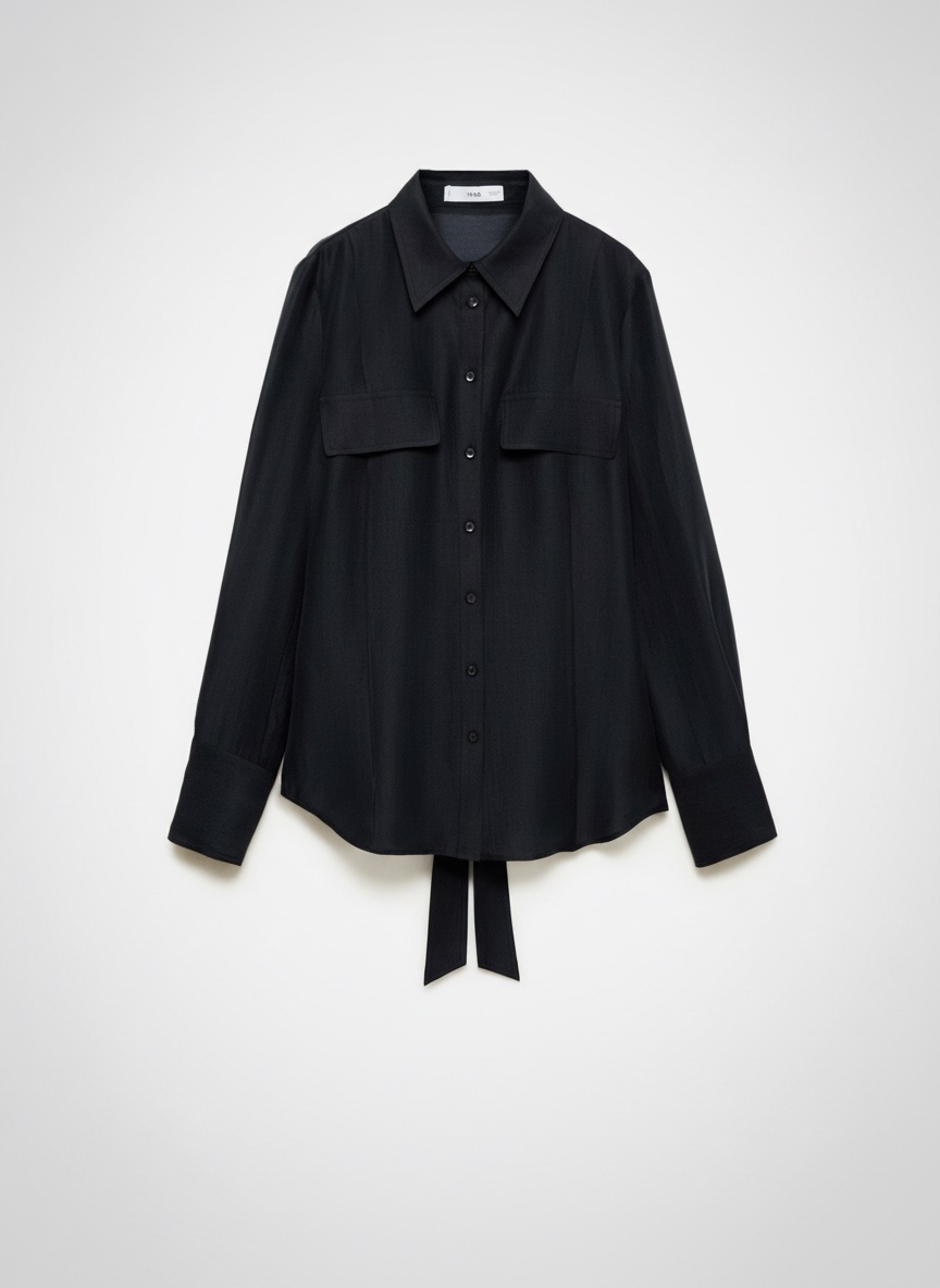 Chemise noire taille S 