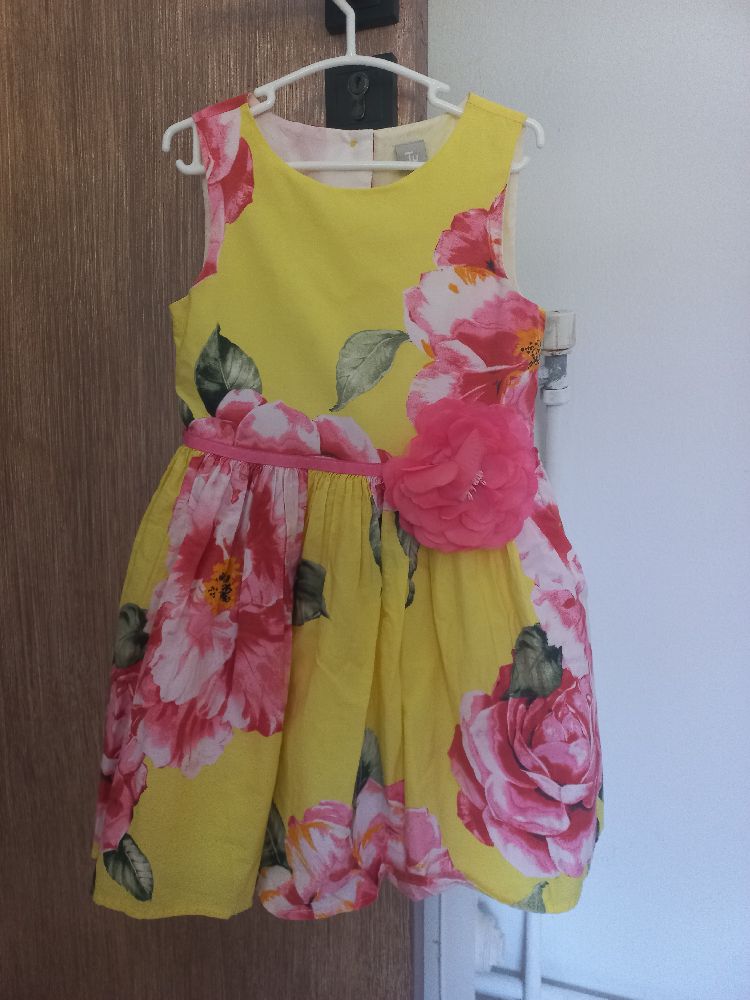 Magnifique Robe fille avec gilet