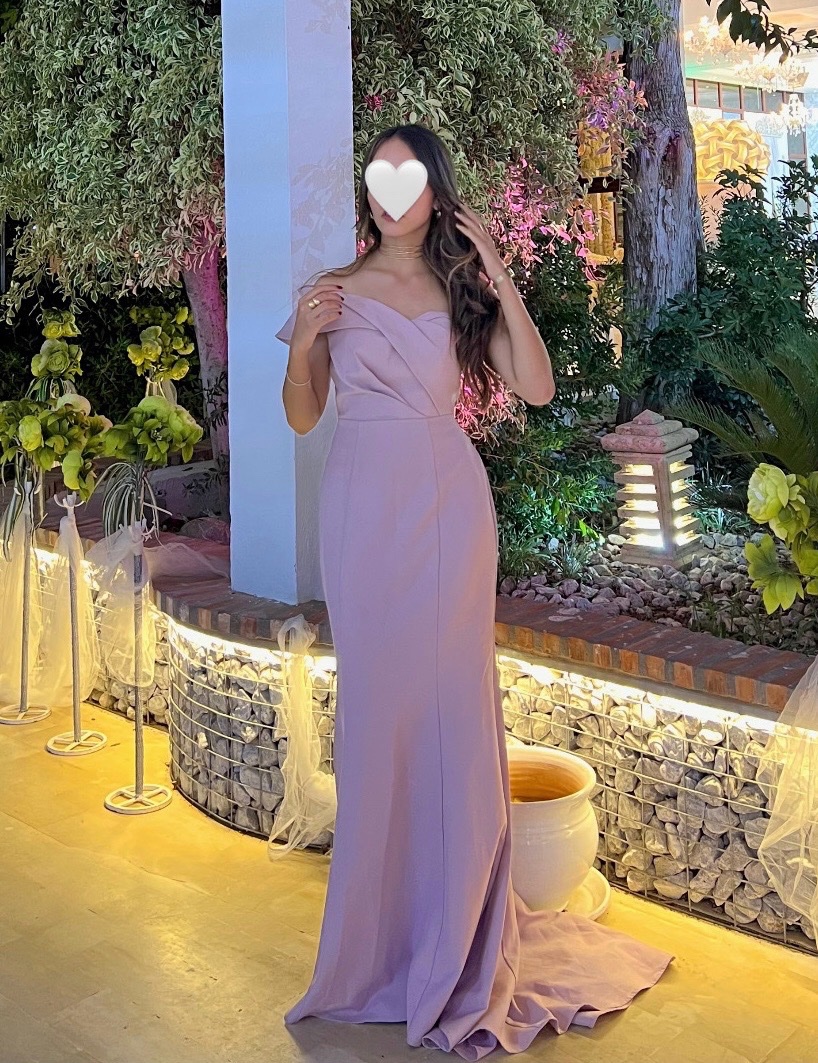 Robe soirée rose