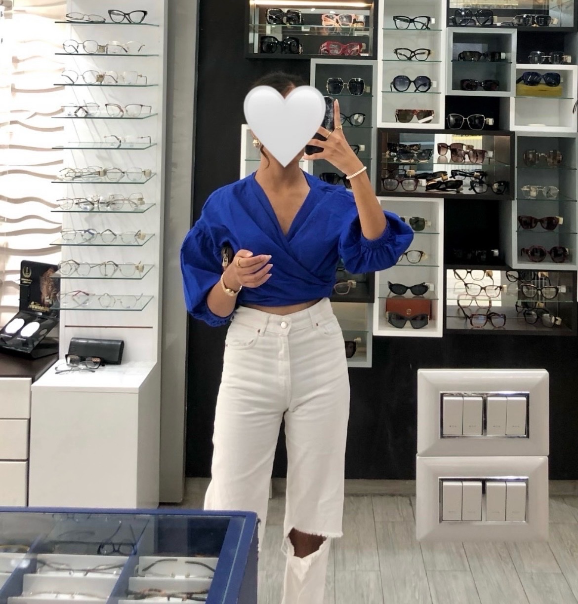Pantalon BERSHKA déchiré