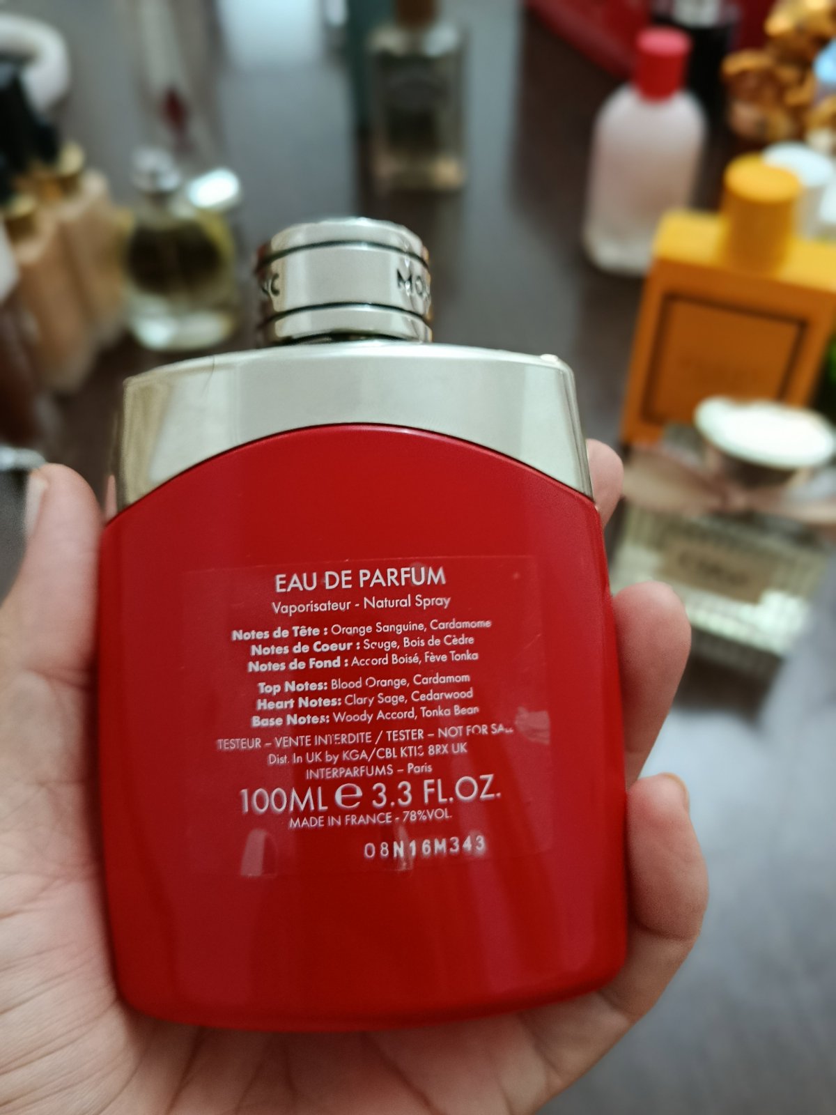 Parfum pour homme 