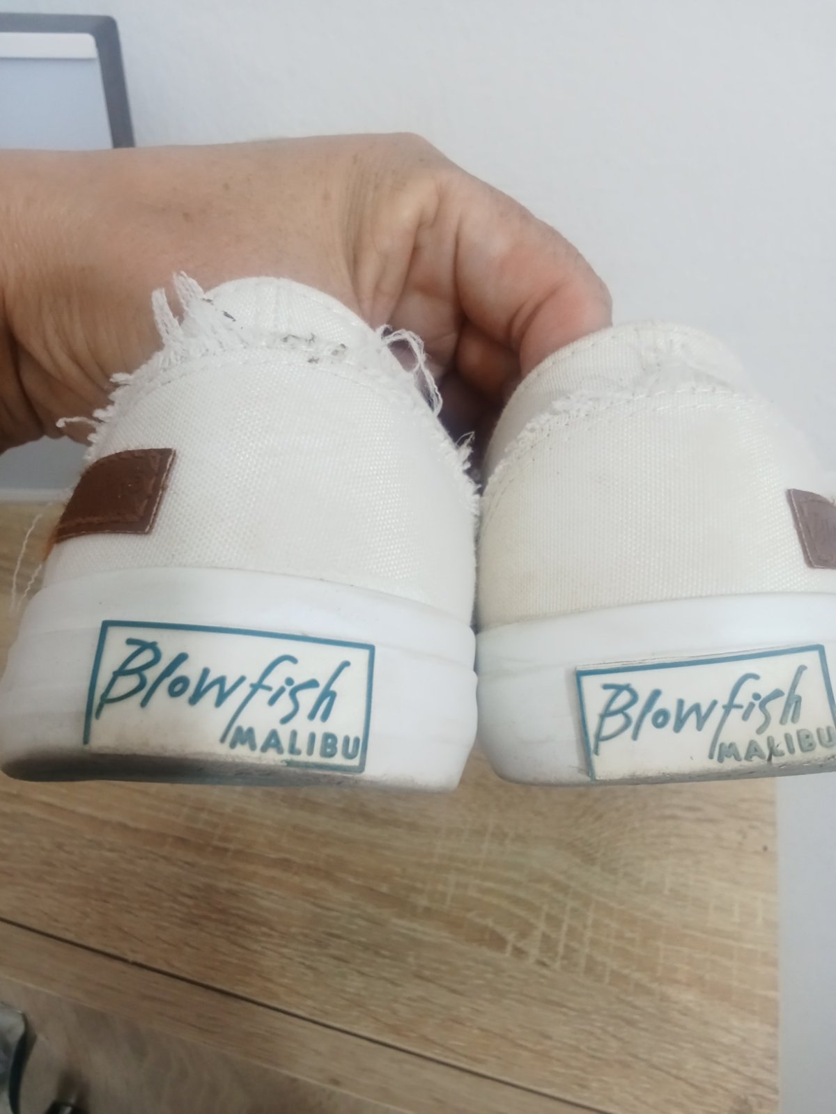 Blau fisch Malibu sneakers 