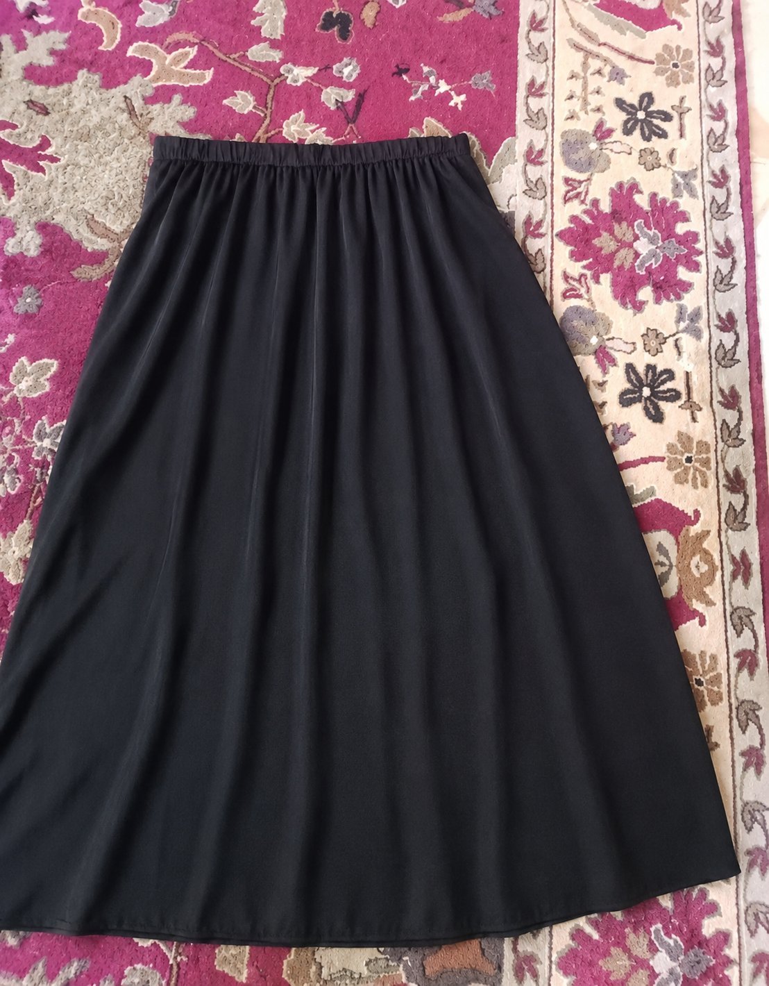 Jupe noire grande taille 