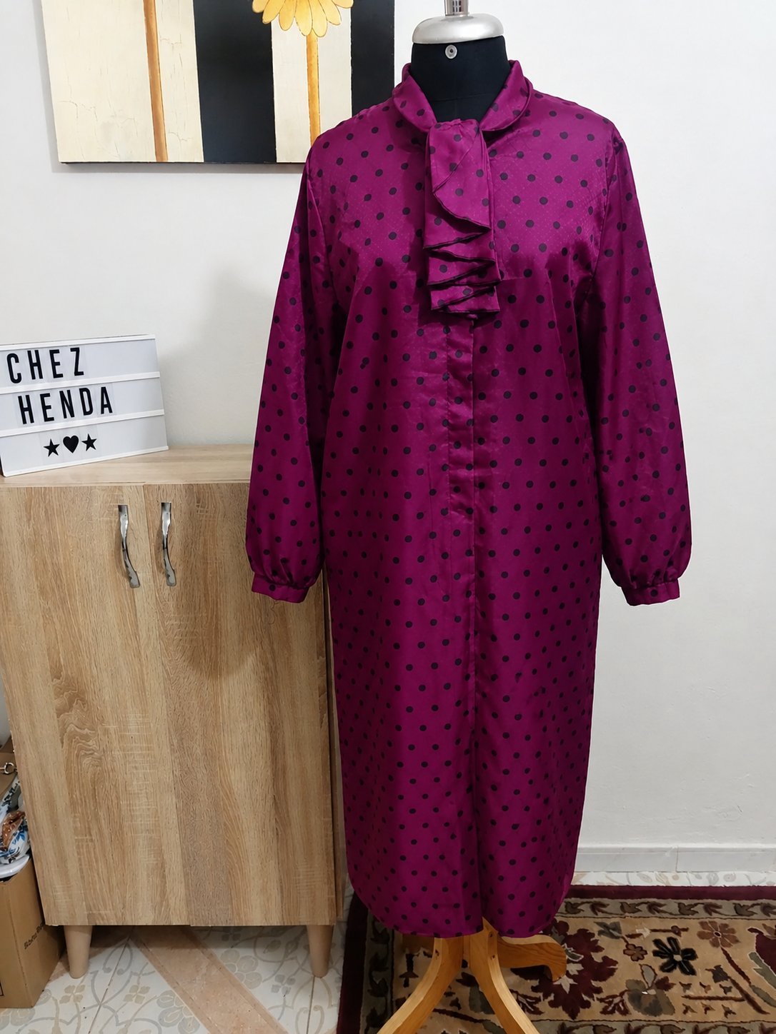 Robe printemps automne 
