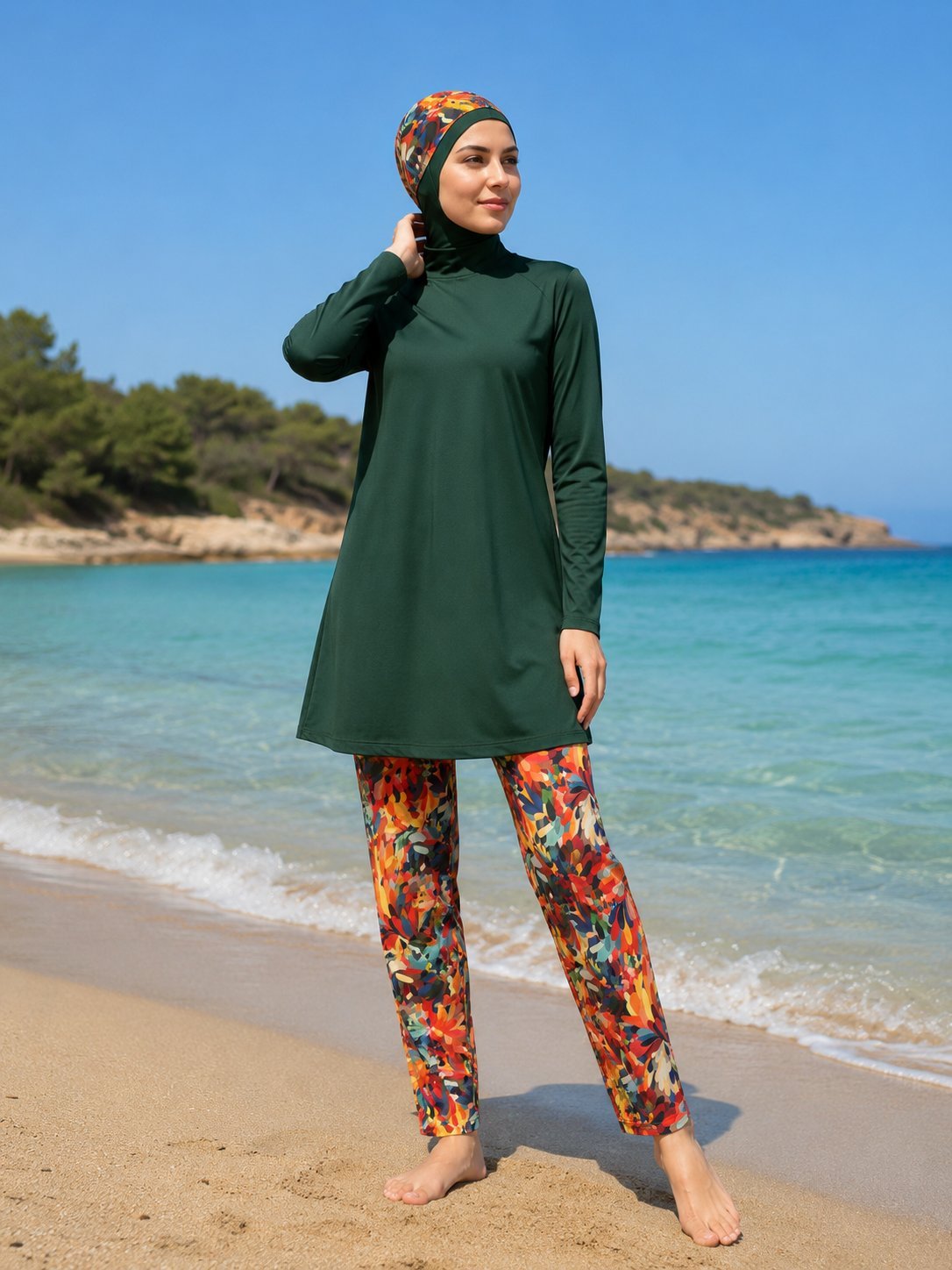 Burkini avec pantalon 