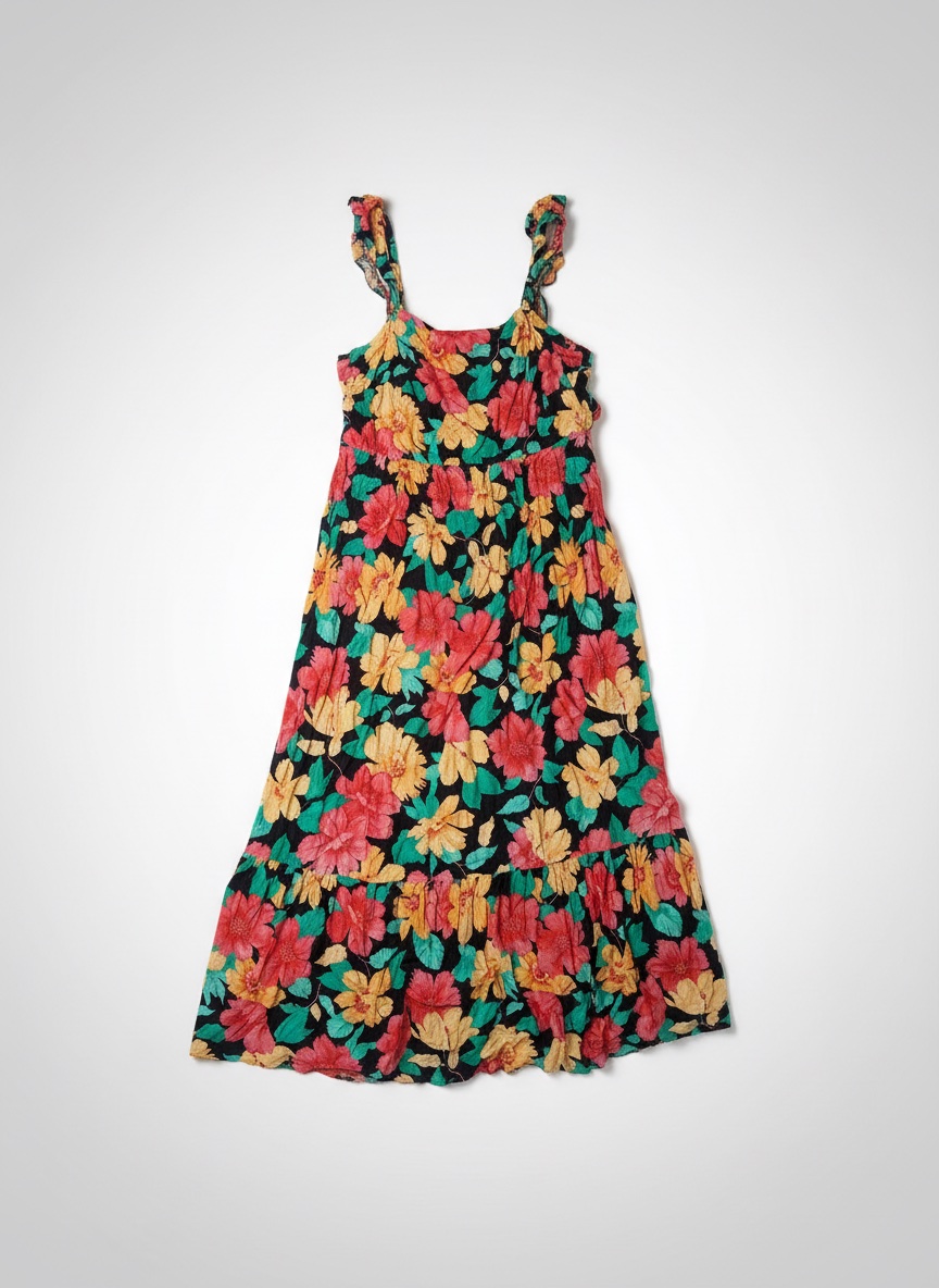 Robe 100%coton style boheme