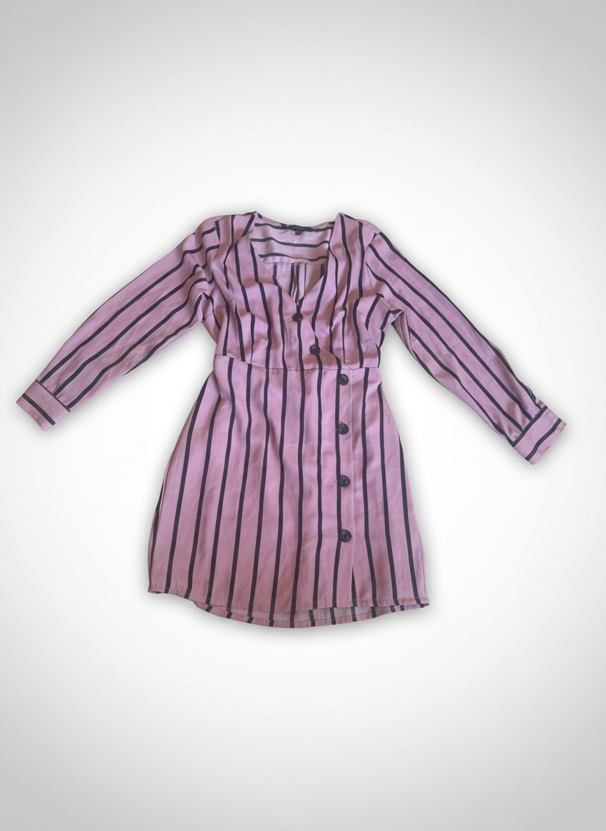 Robe rose mini