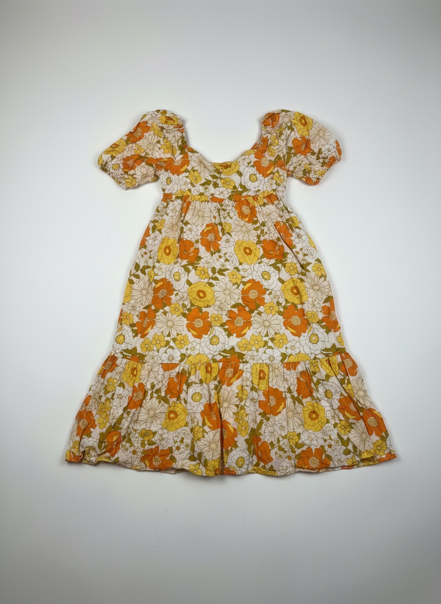 Robe coton avec doublure