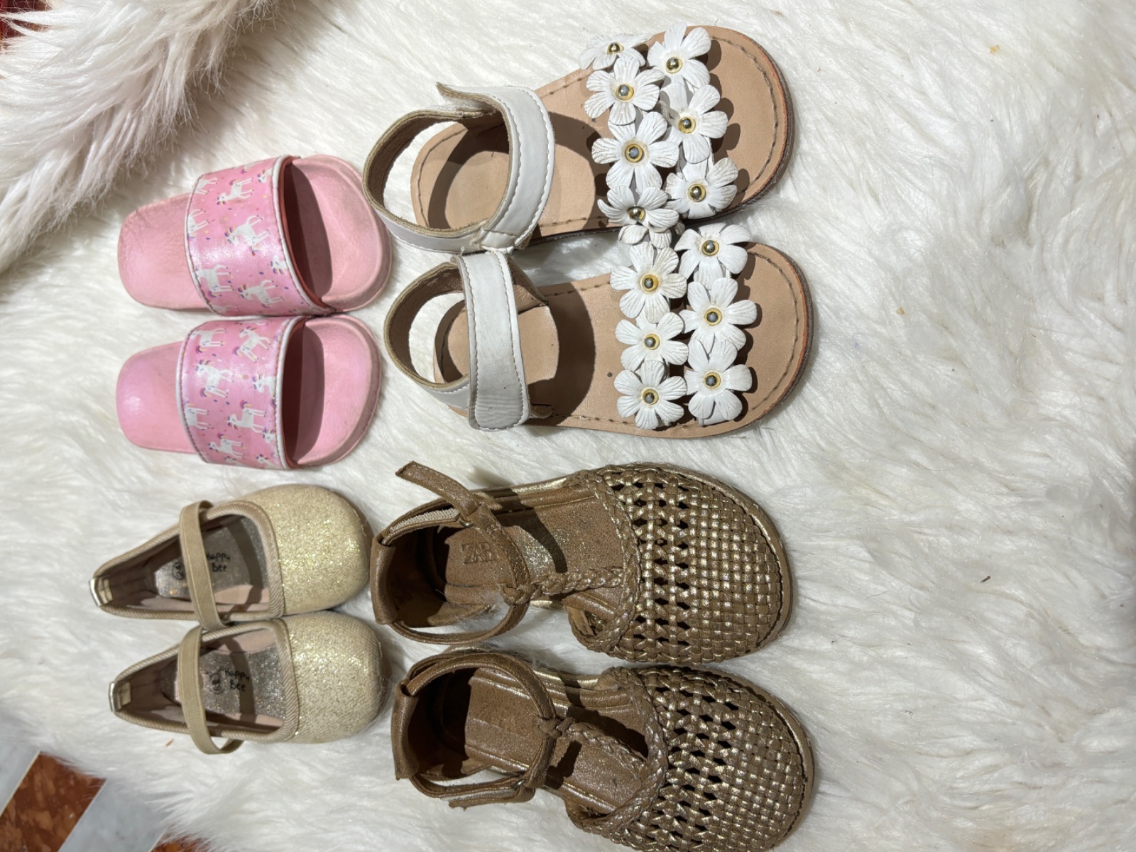 Lots de 4 chaussures 