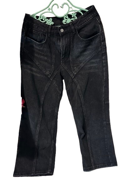Black pants jean 