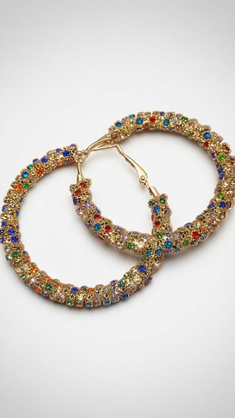 Boucles d'oreilles importé 