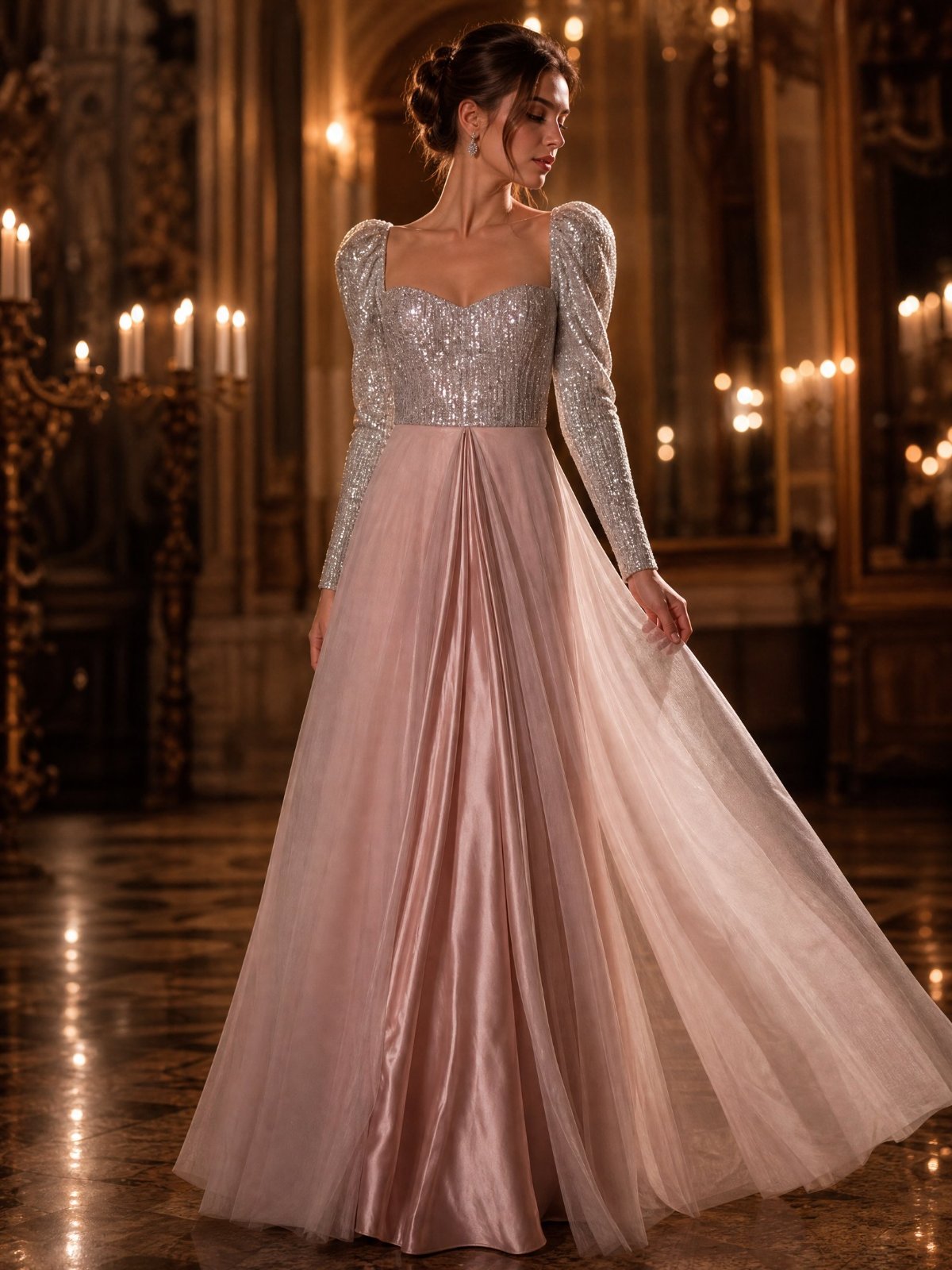 Robe soirée très chic pour belle femme 😍🥰