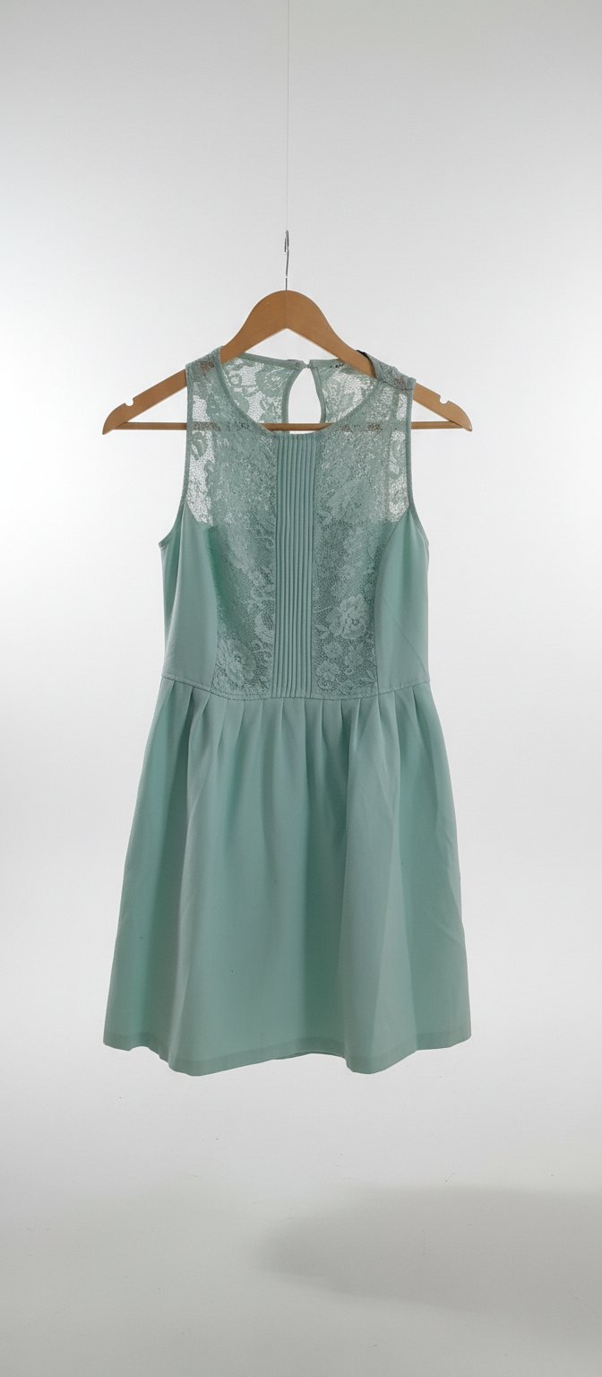 Robe turquoise 