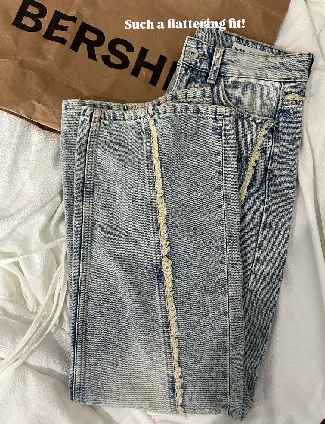 Jean taille basse 