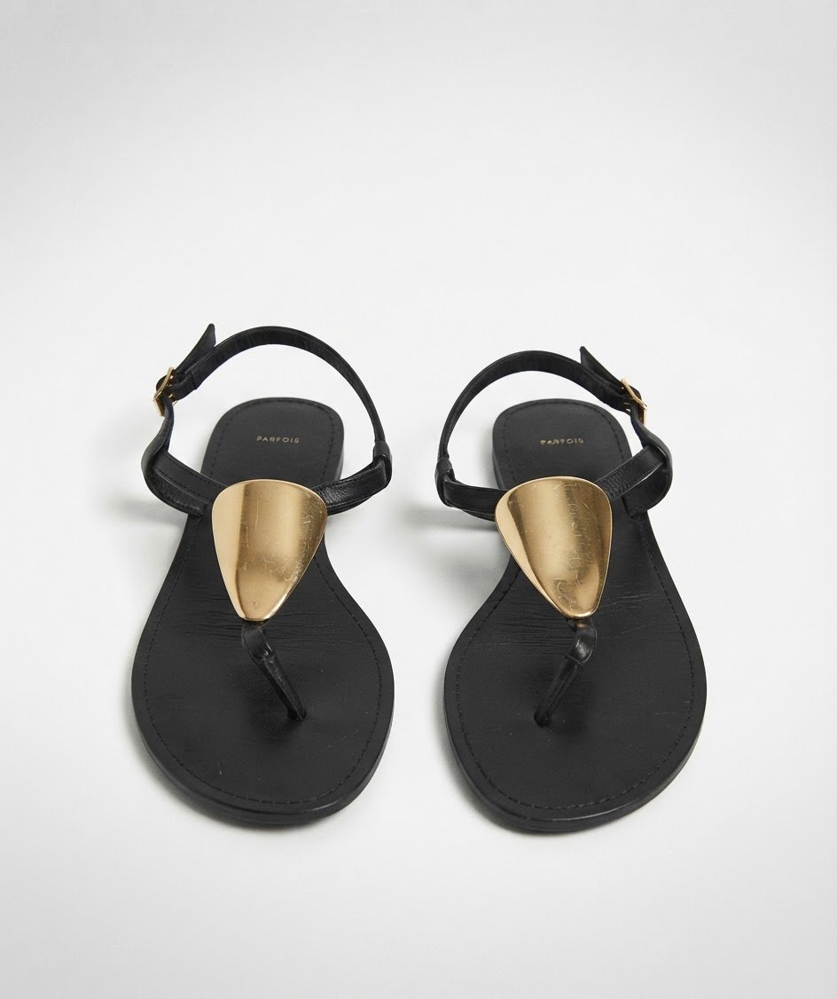 Chaussure noir parfois
