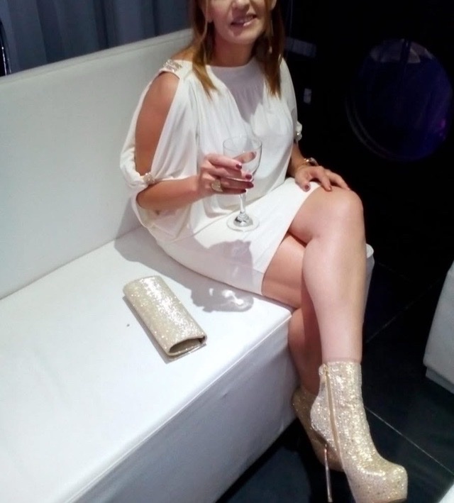 Belle robe écru pour cocktail/soirée NewPort