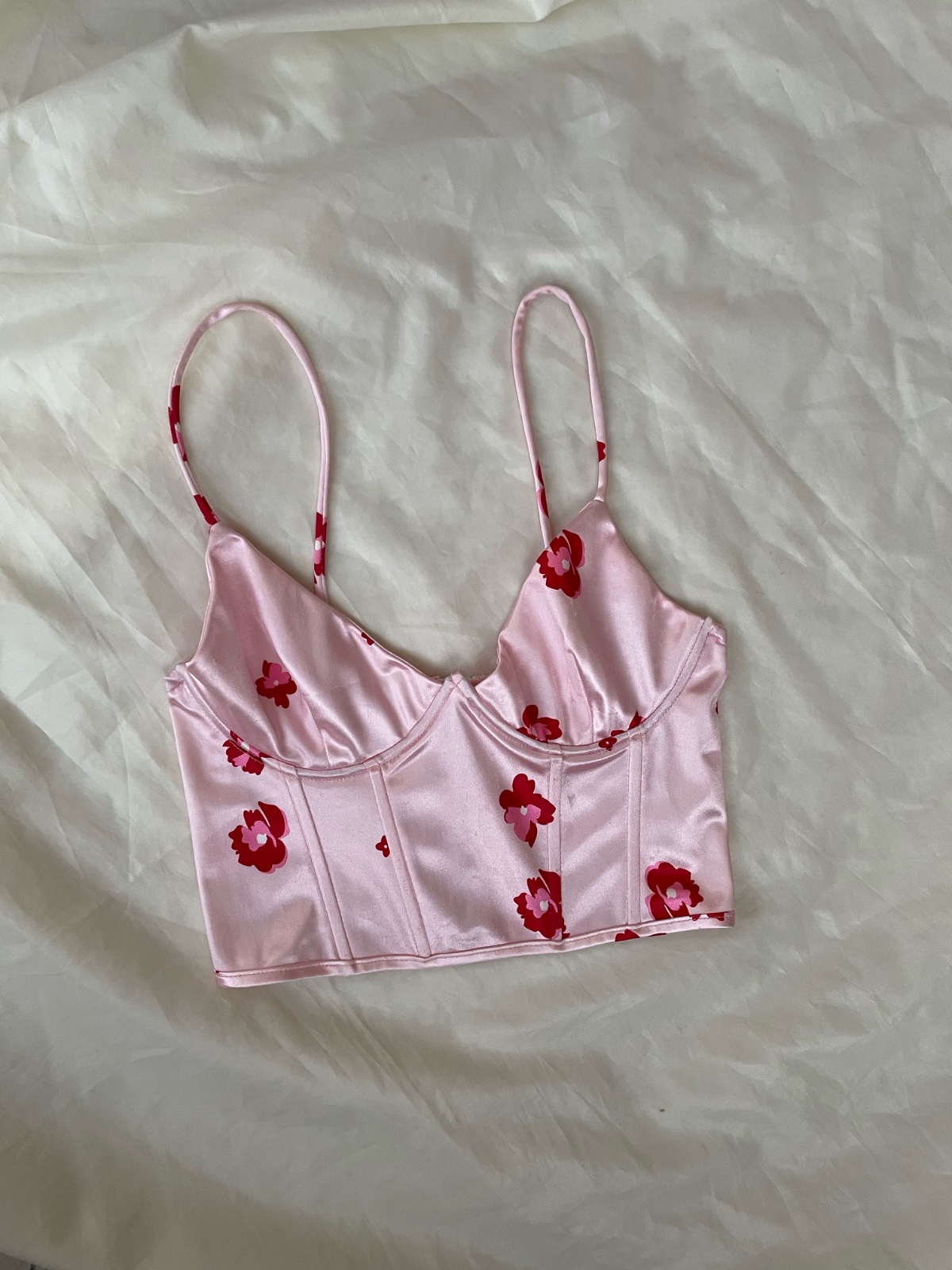 crop top bustier 