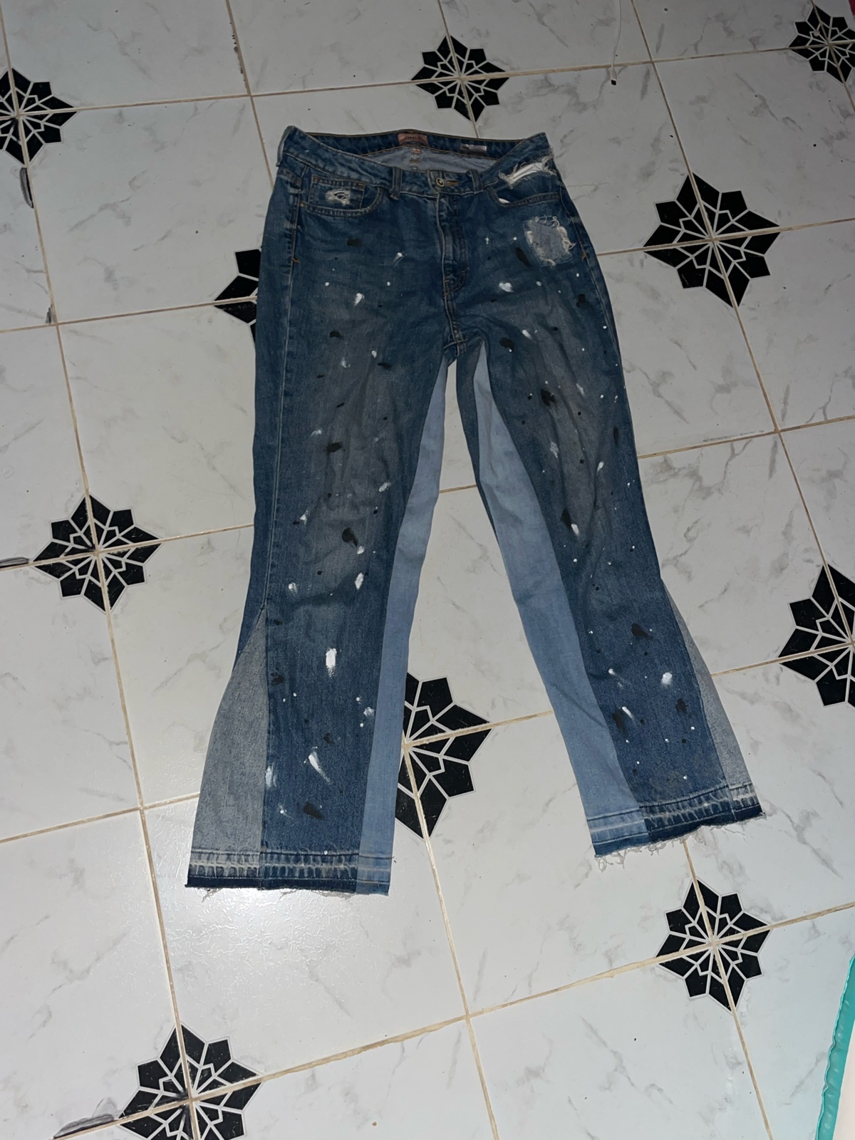 Flared jean
