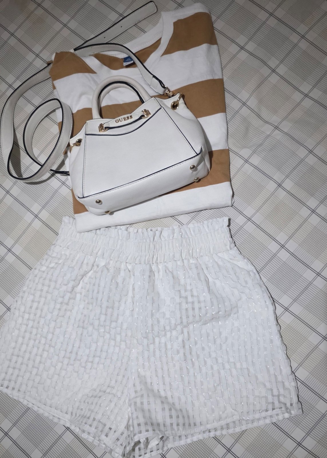 Short blanc