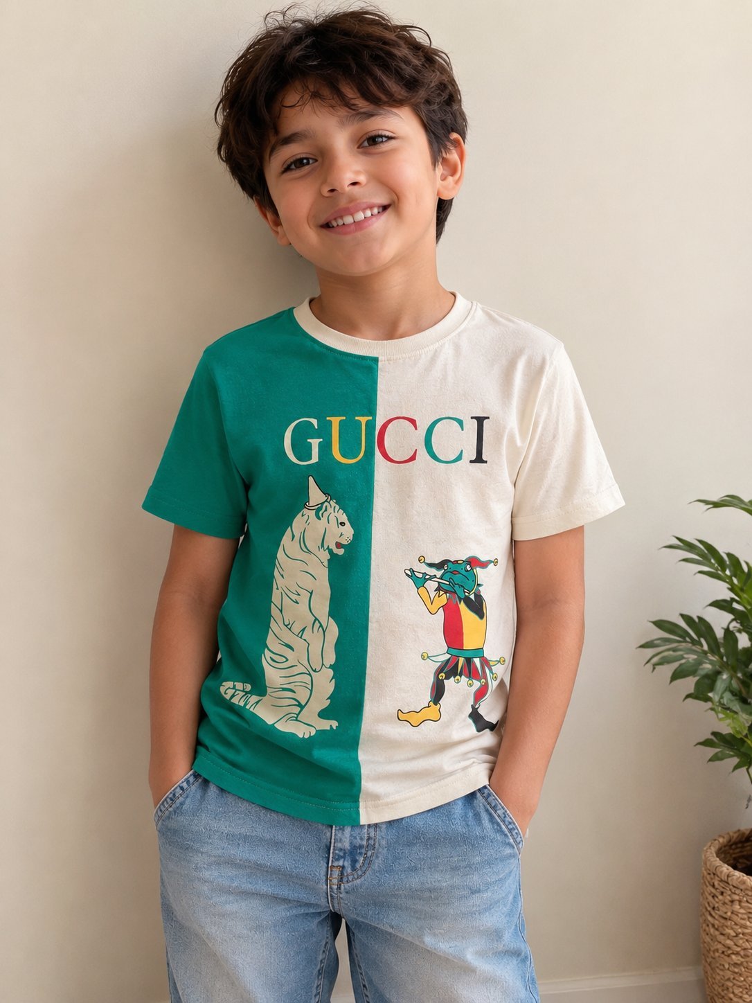 T shirt Gucci 100 pr cent cotton 
