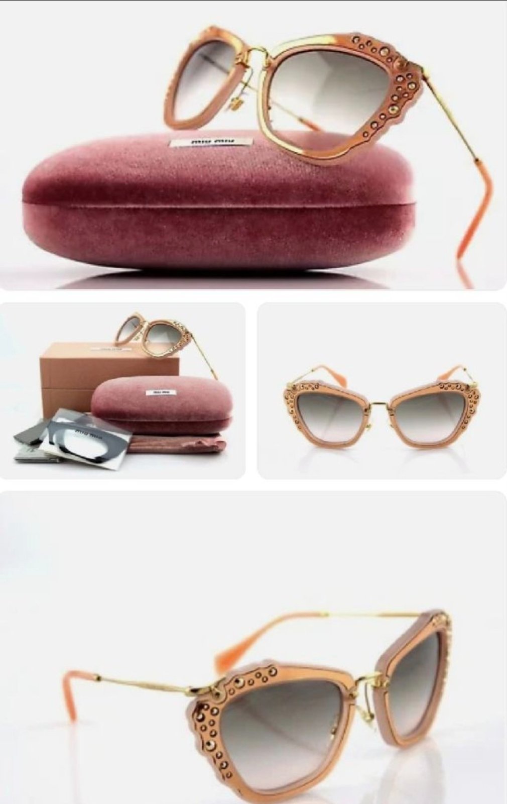 Des lunettes MIU Miu en promoooo je baisse encore Le prix