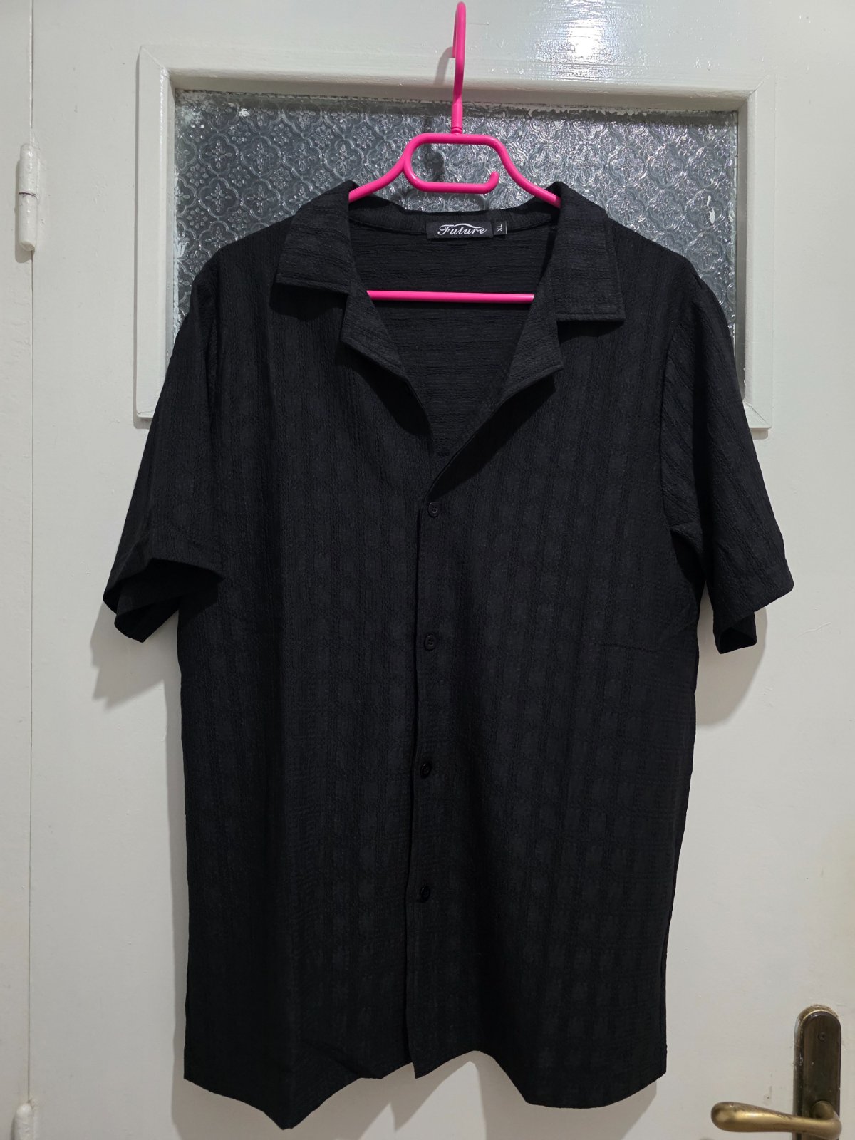 Chemise noire pr homme