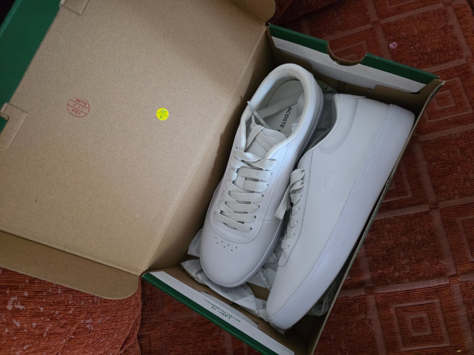 Basket lacoste
