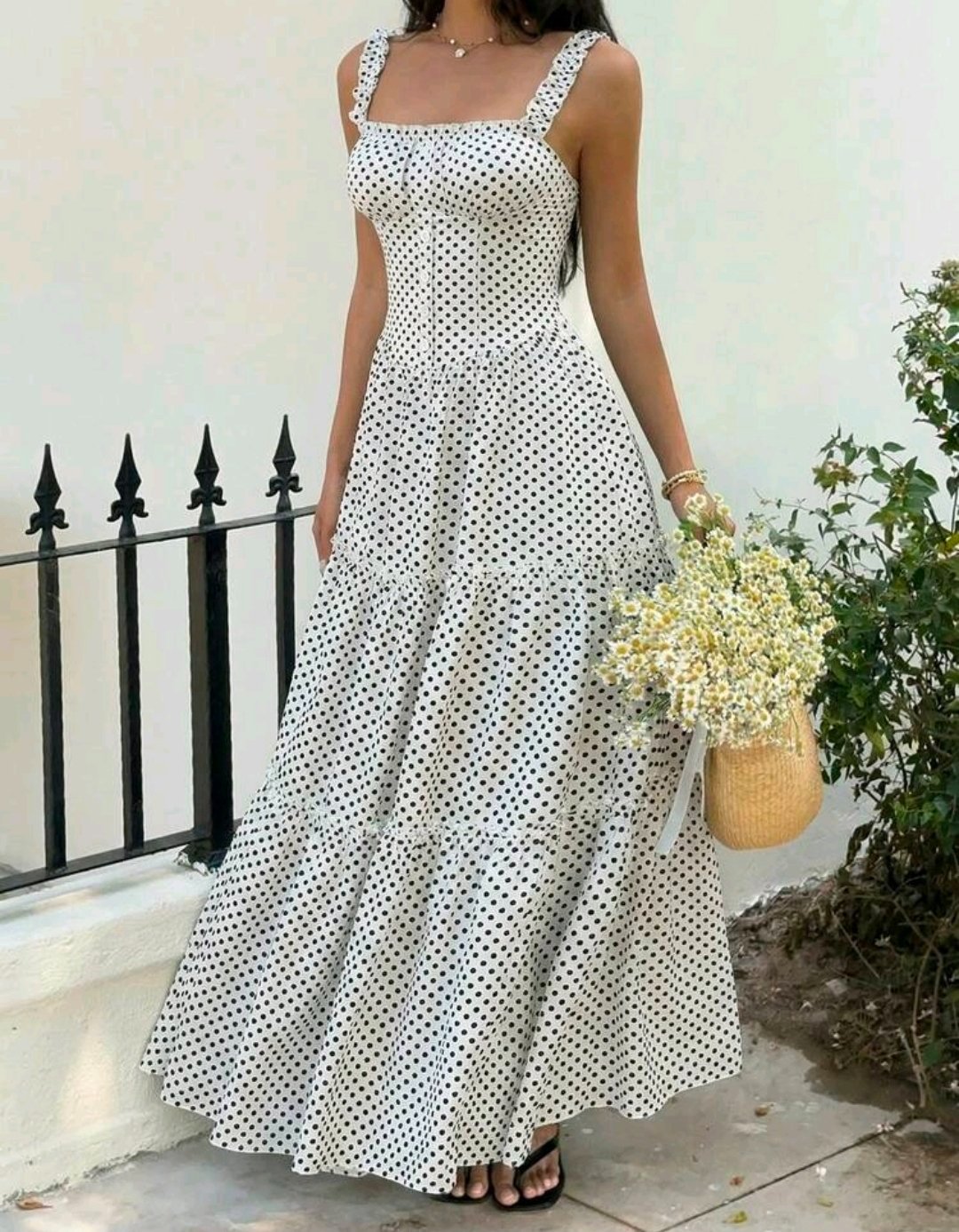 Polka dot dress