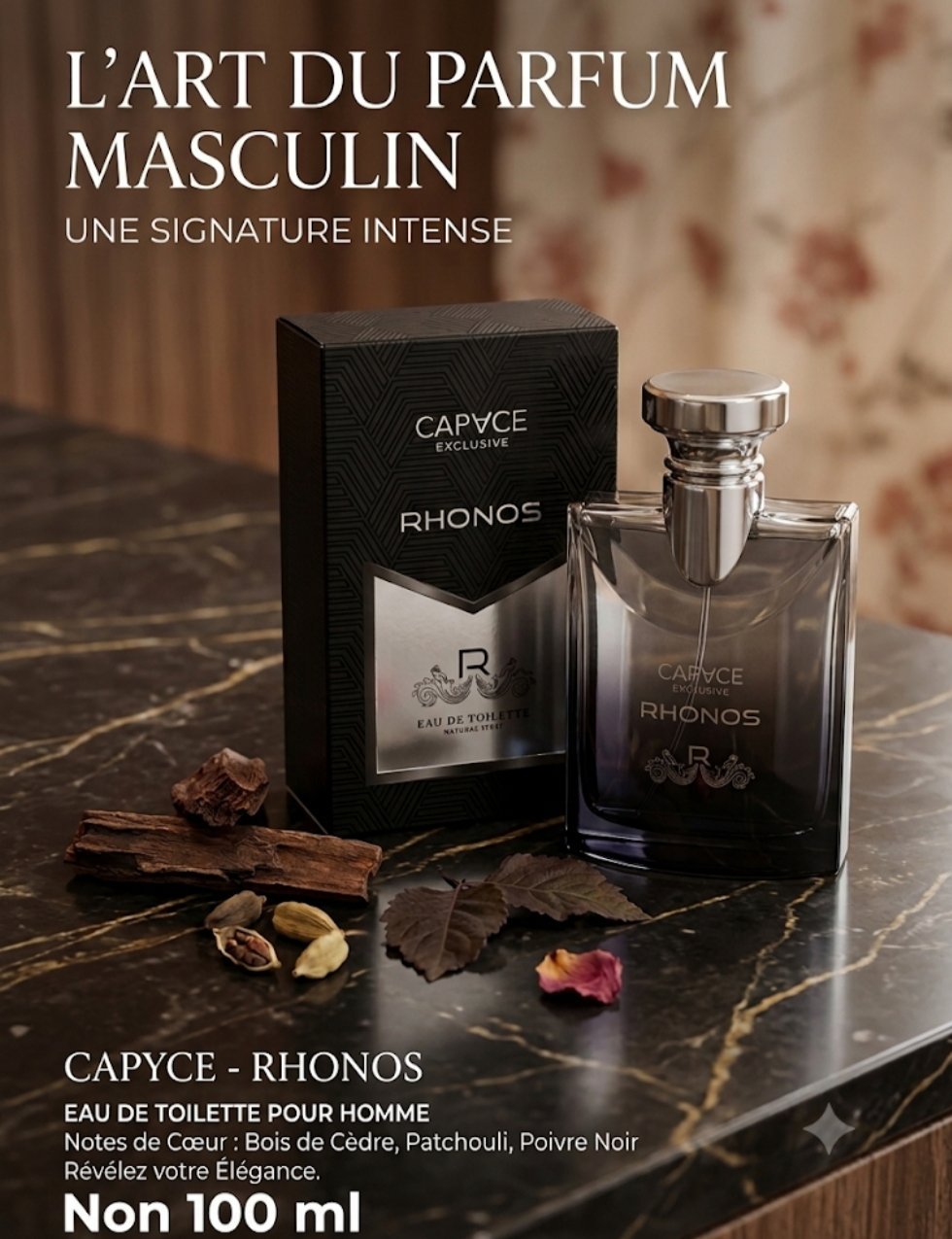 Parfum homme Capace Rhonos importé de l'Allemagne 🇩🇪