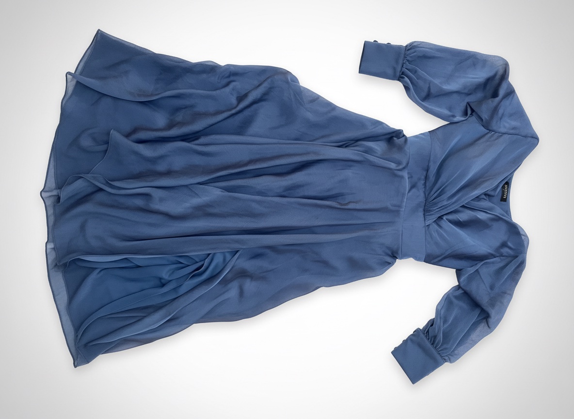 Robe soiree blue navi pour filles voilée ou non voilée avec une  petite  fonte ,bonne qualité super fripe