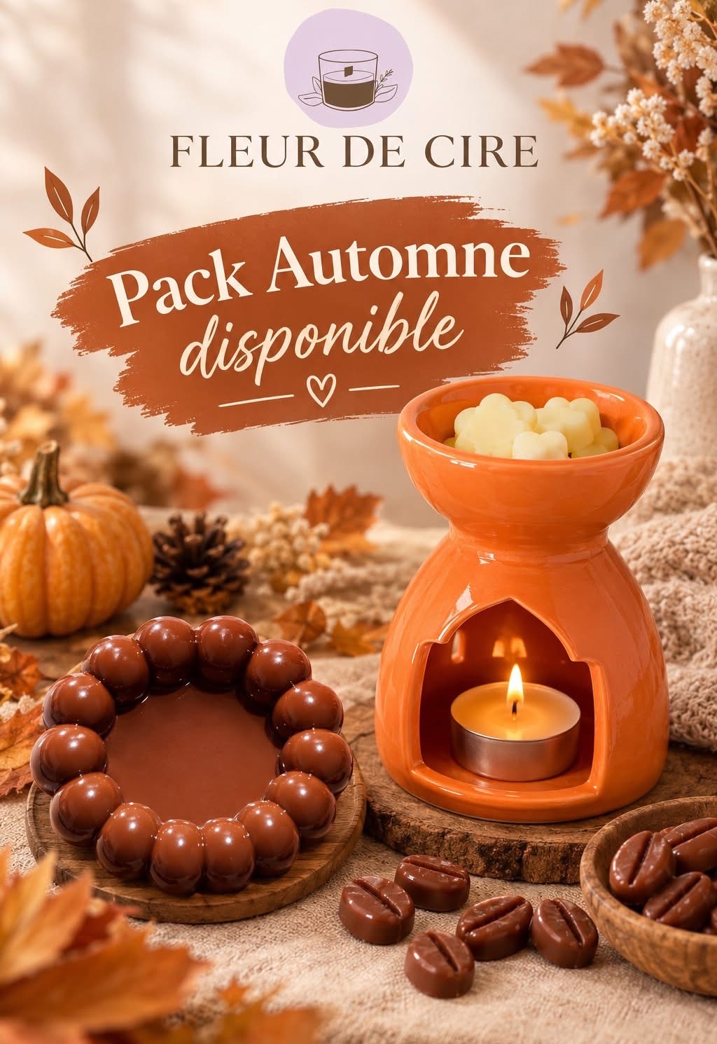 Pack bougie automne 🍂 