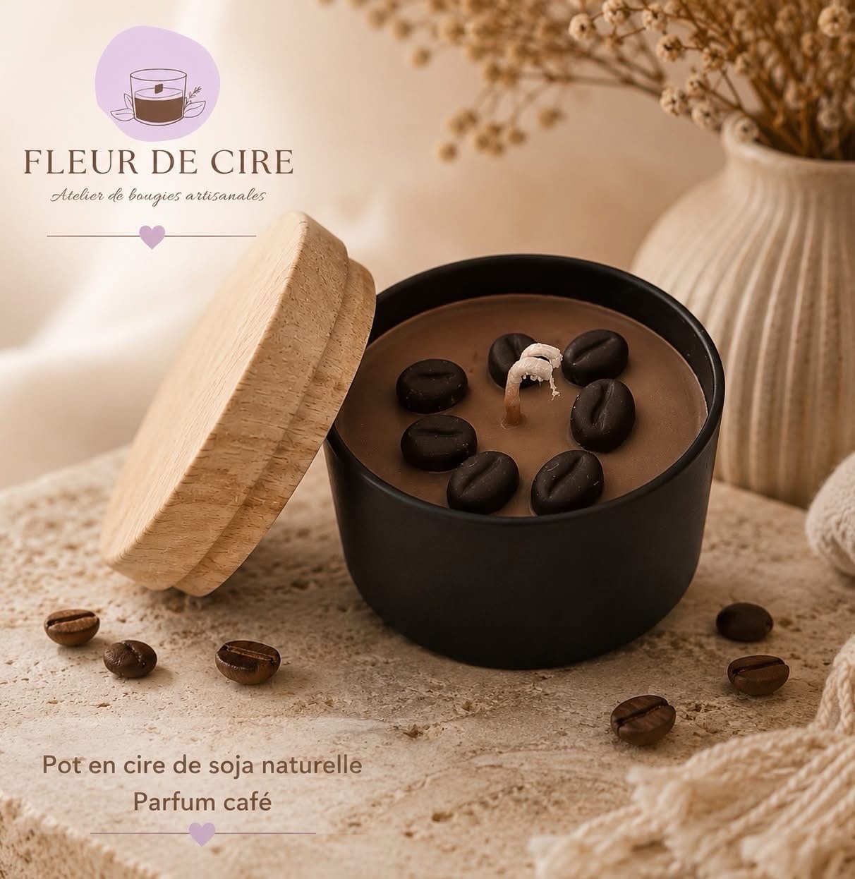Box cadeau Bougie parfumèe
