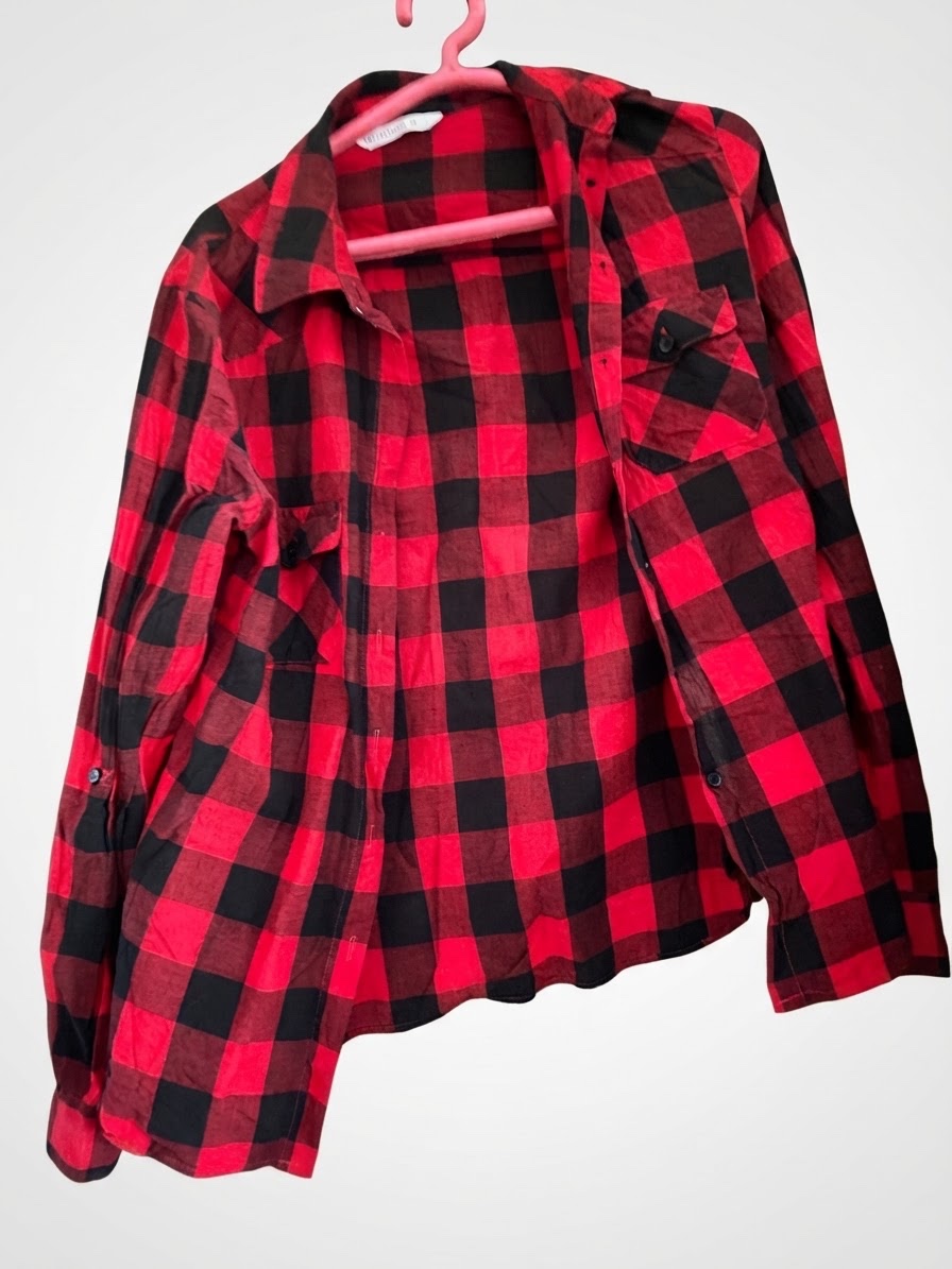 Chemise en carreaux 