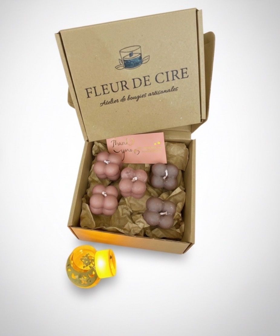 Box bougie parfum cafe 