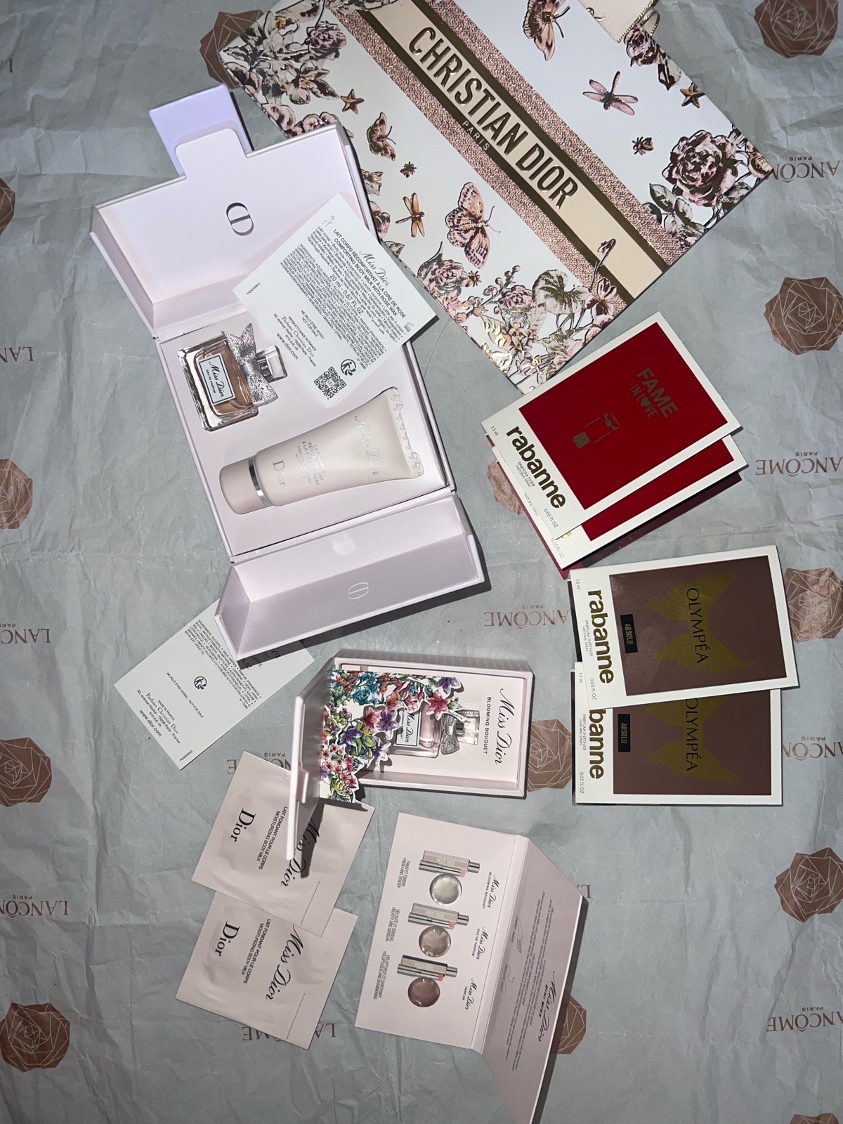 Mini coffret miss dior authentique