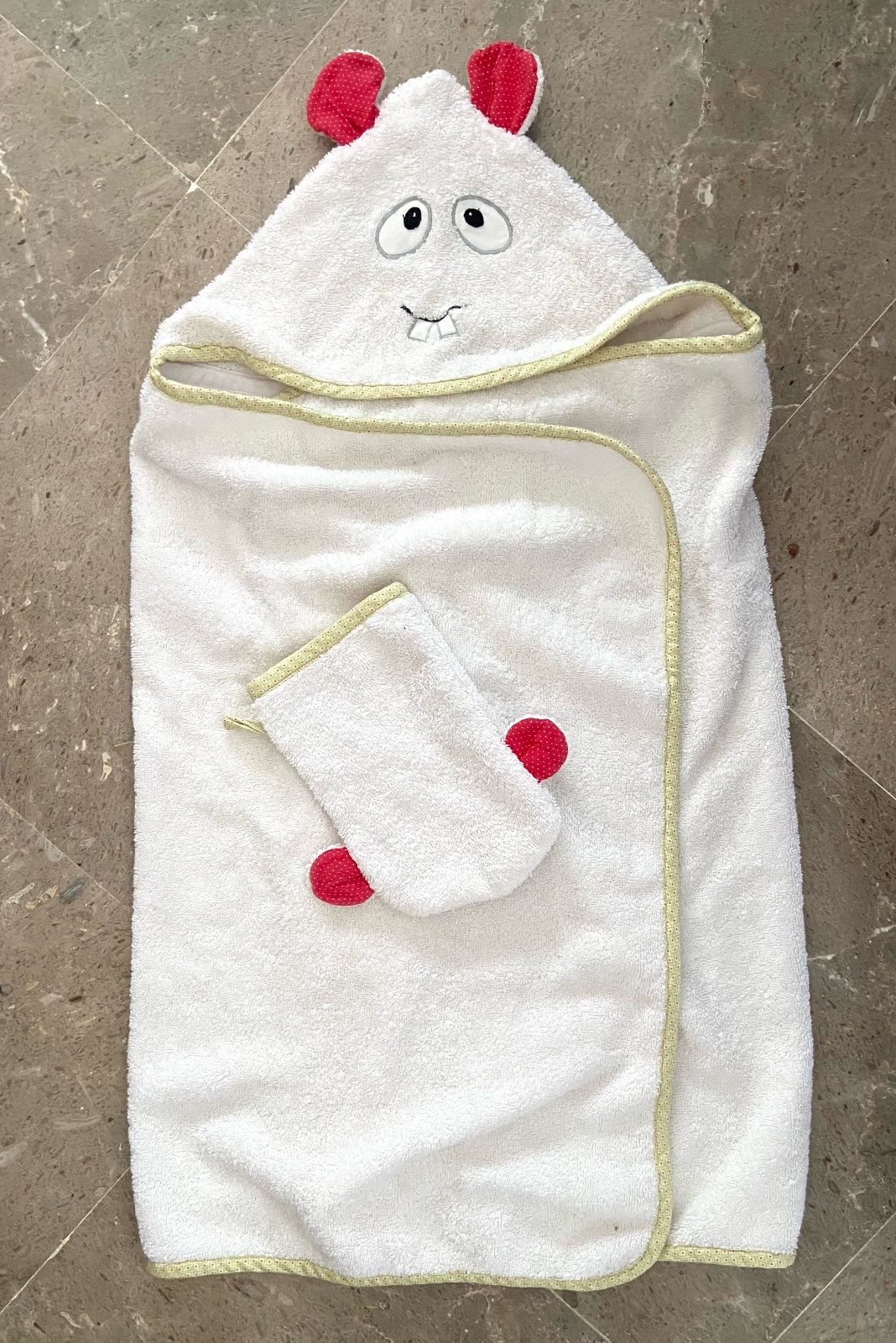 Sortie de bain bébé