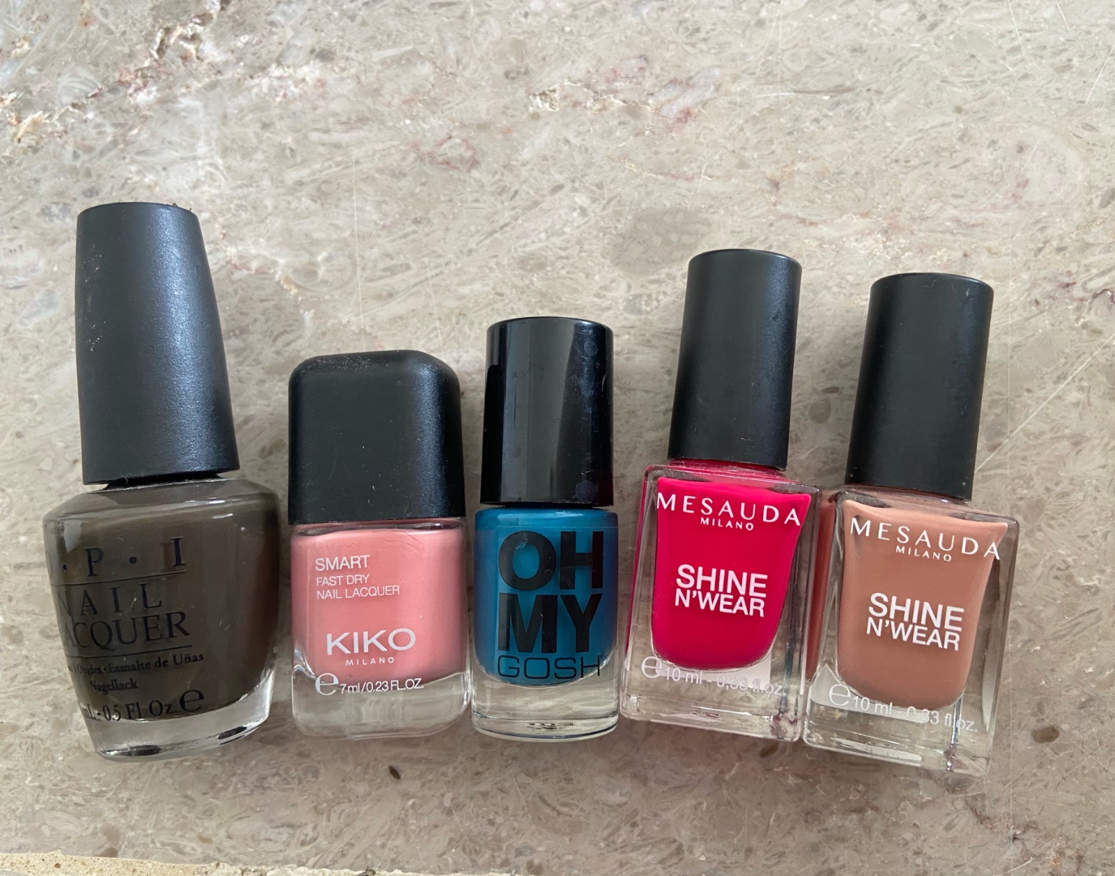 Lot vernis a ongles
