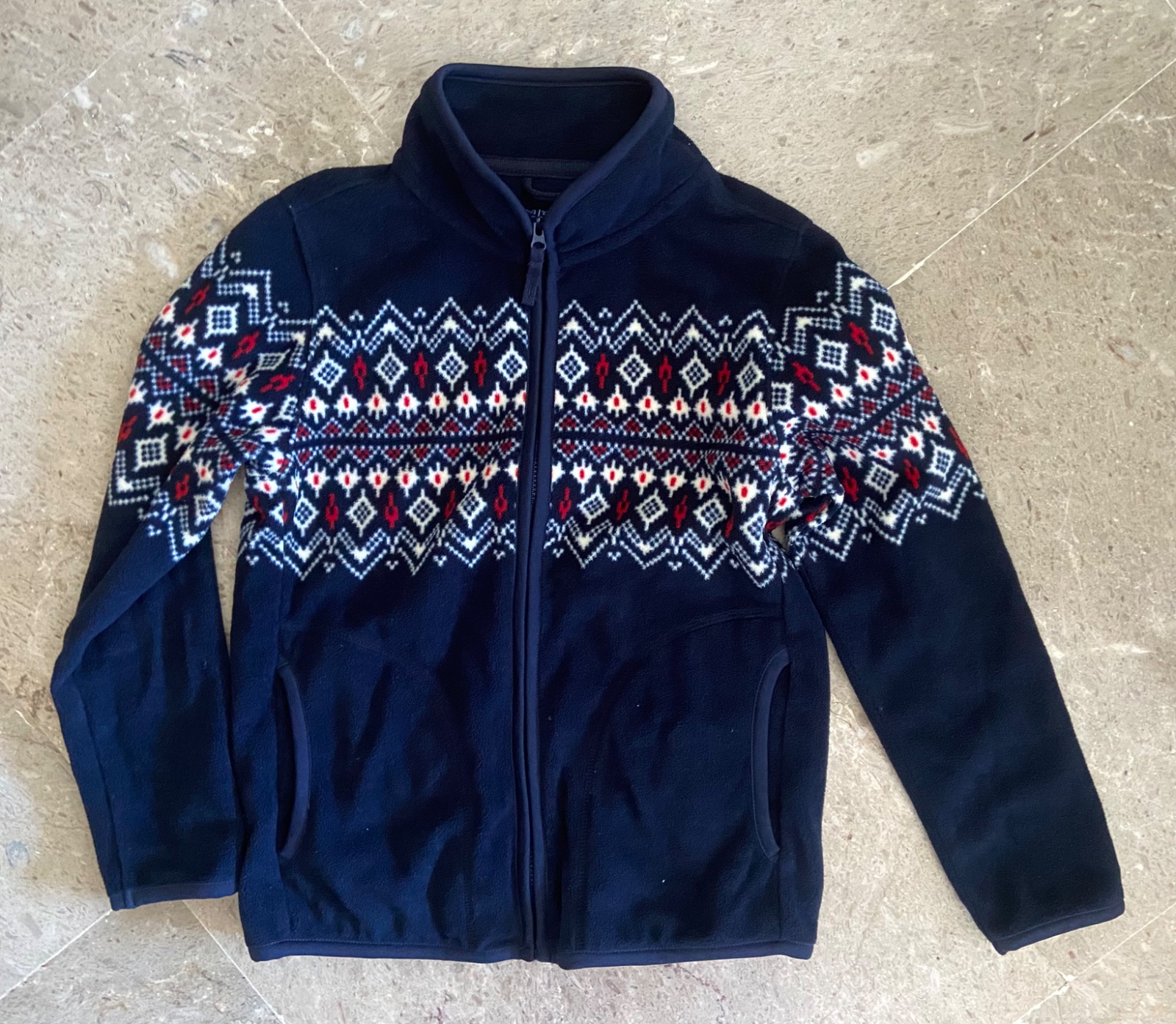 Veste bleu marine uniqlo