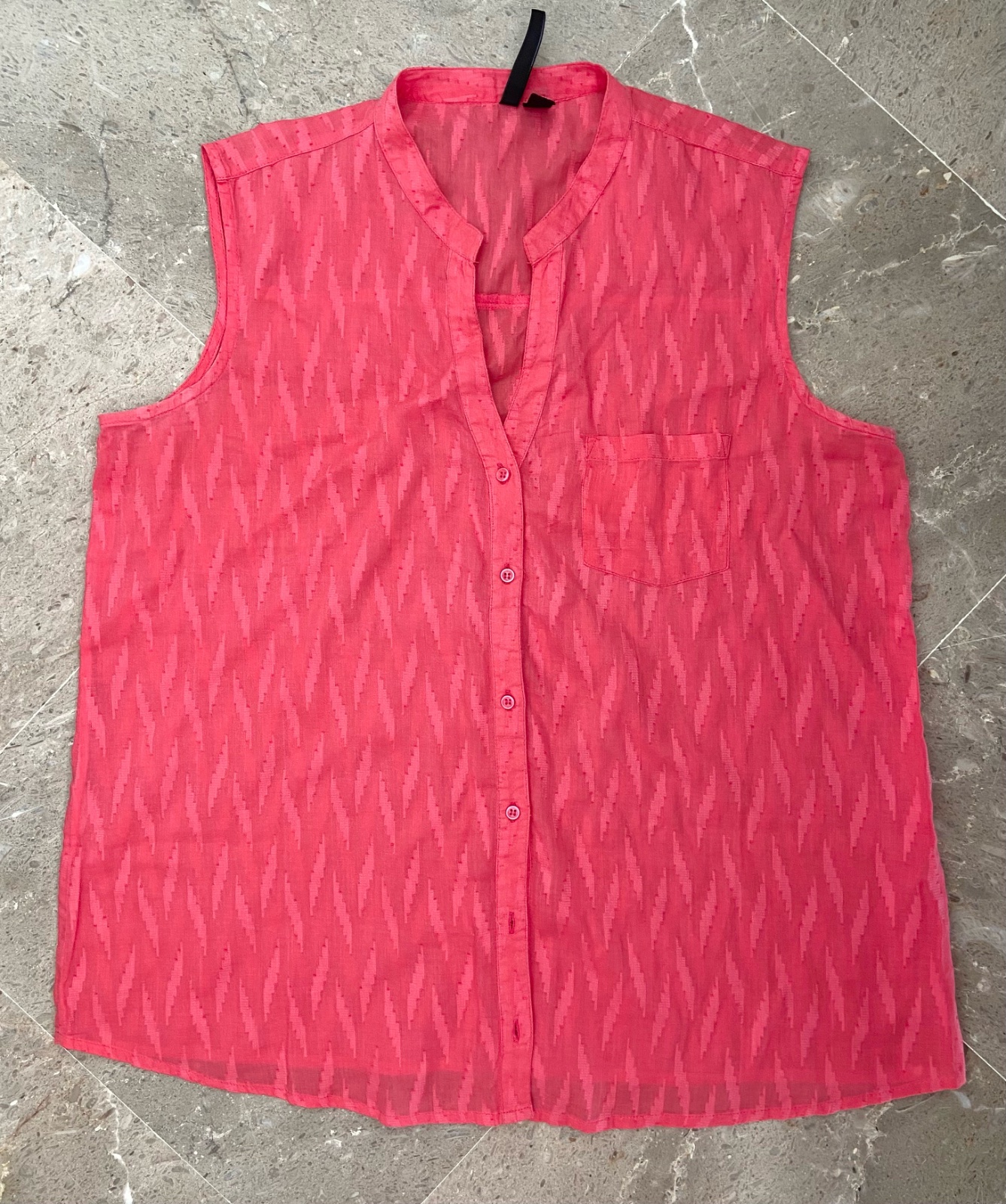 Chemise rose Mango