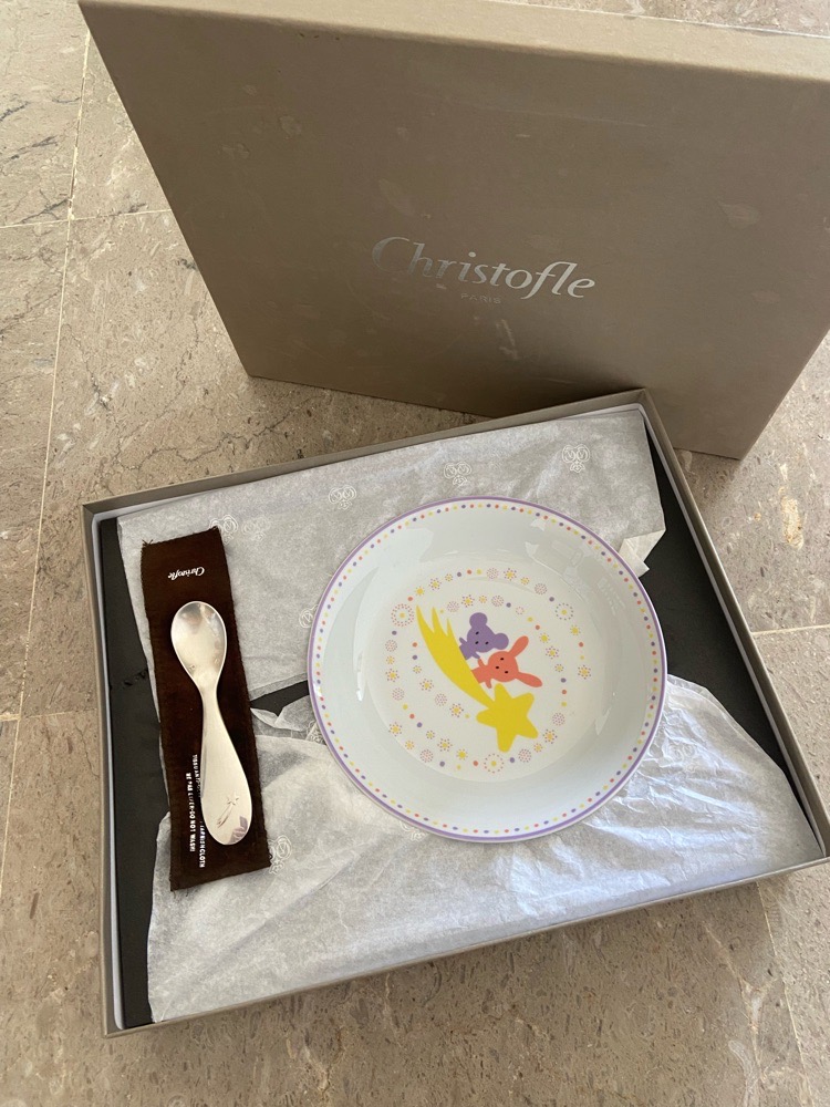 Coffret Naissance Christofle