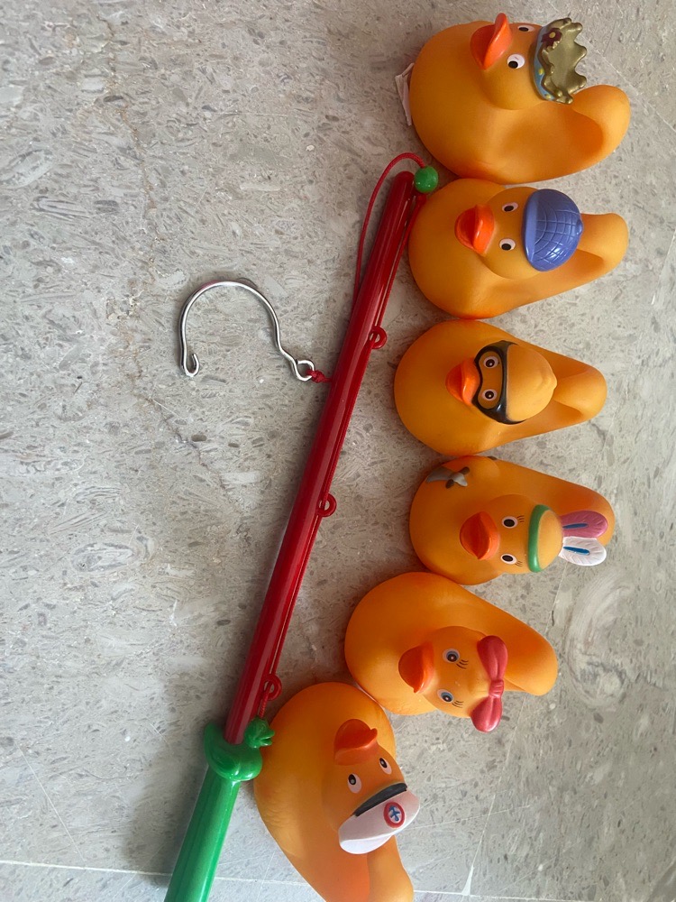 Jeu pour le bain canards