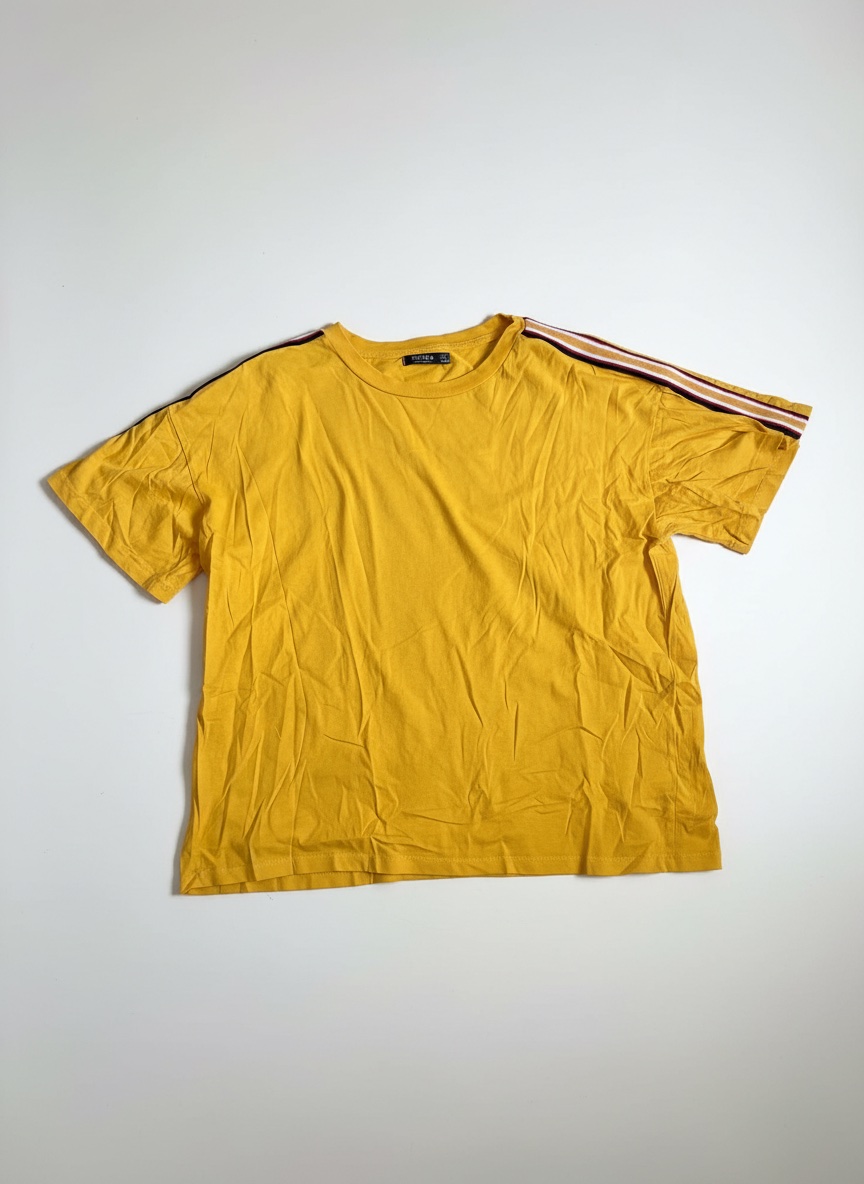 🌼 T-shirt Bershka jaune 