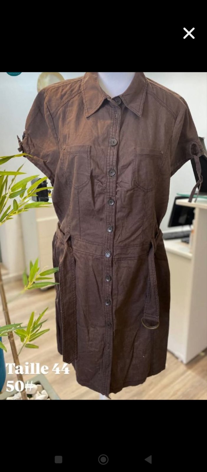 Robe en lin