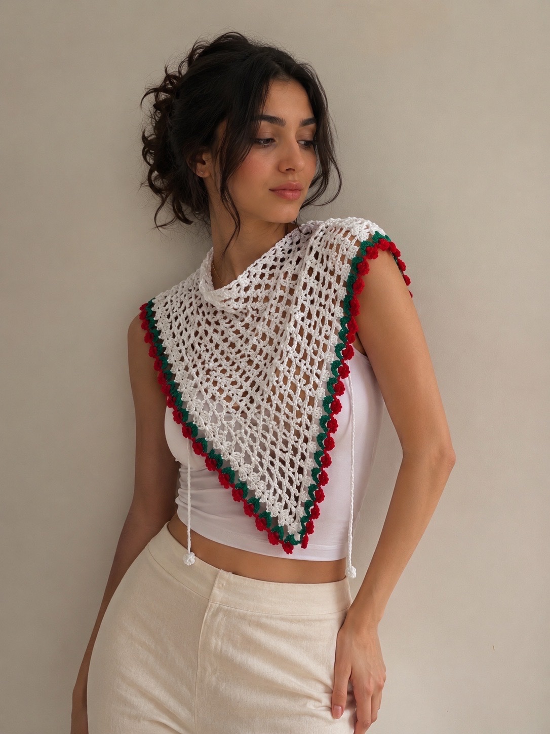 Foulard crochet 