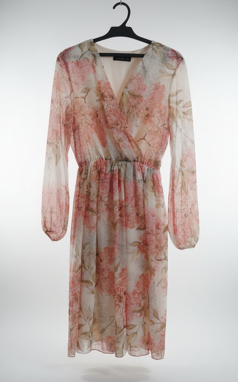 Une robe fleurie courte taille S-M