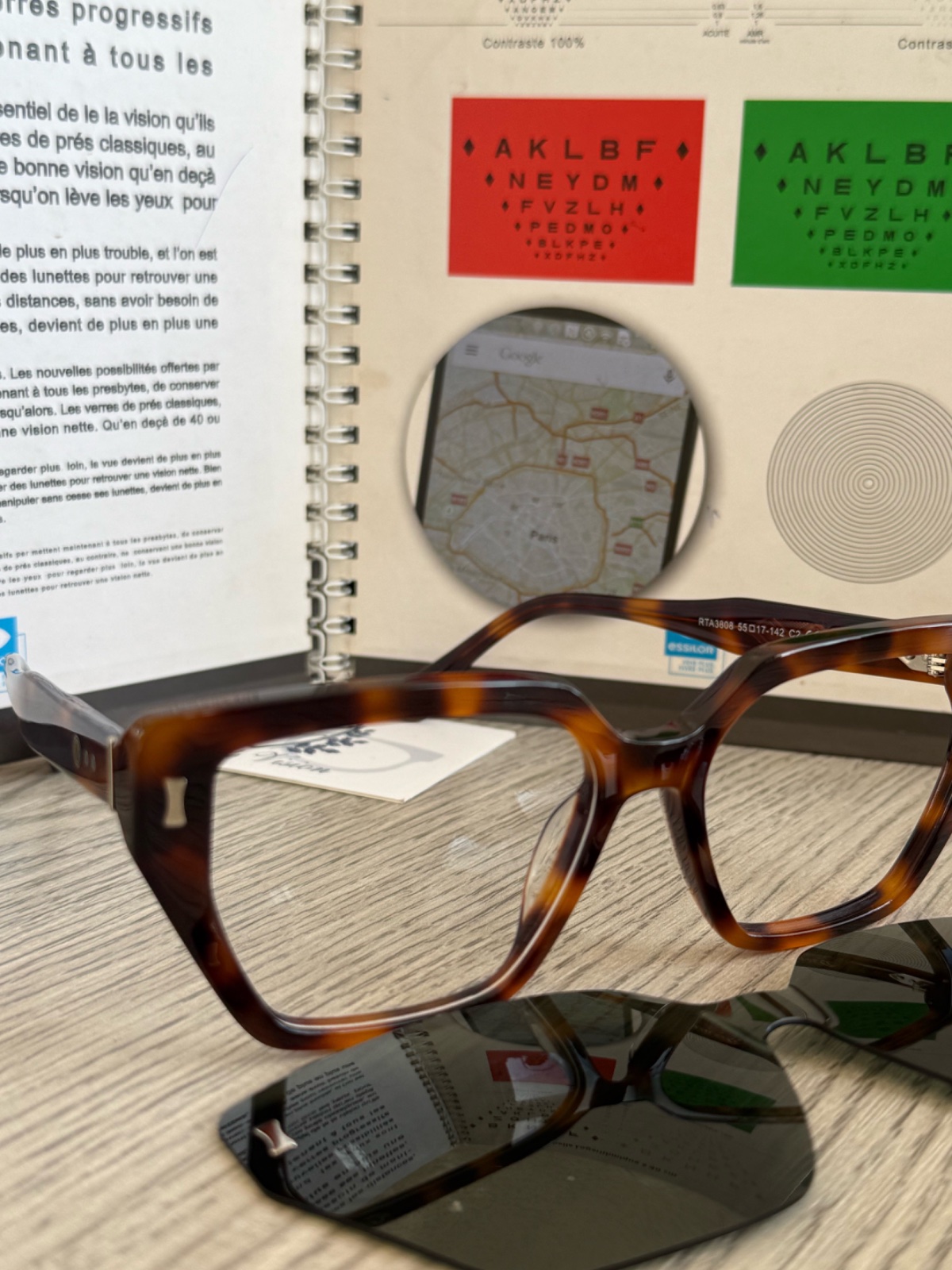Lunette neuve