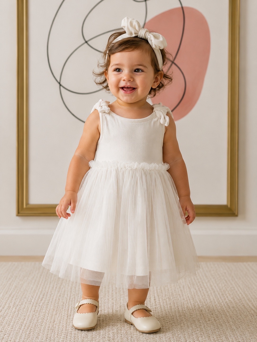 Robe zara blanche 18-24