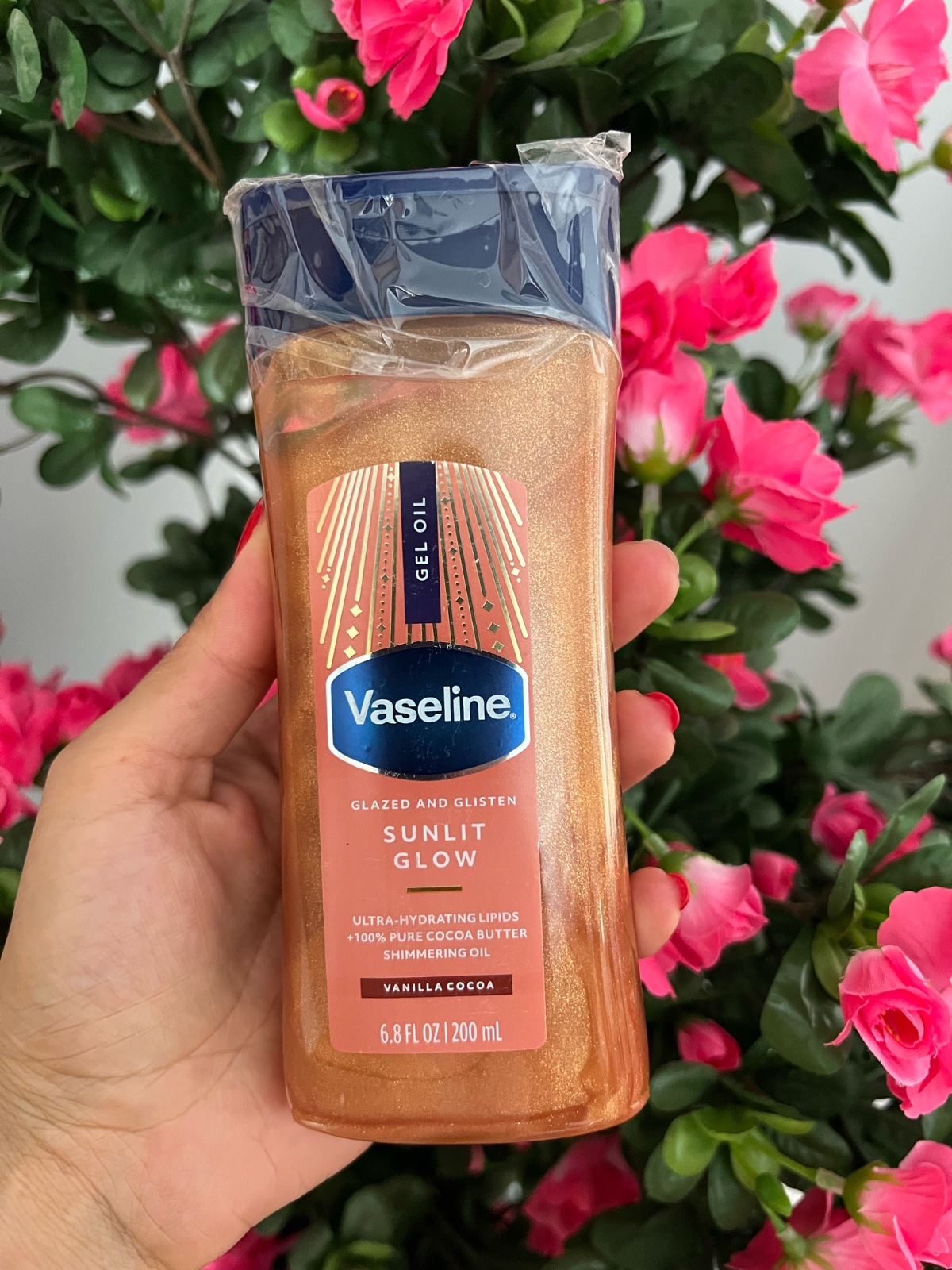 Vaseline sunlit glow vanilla cocoa