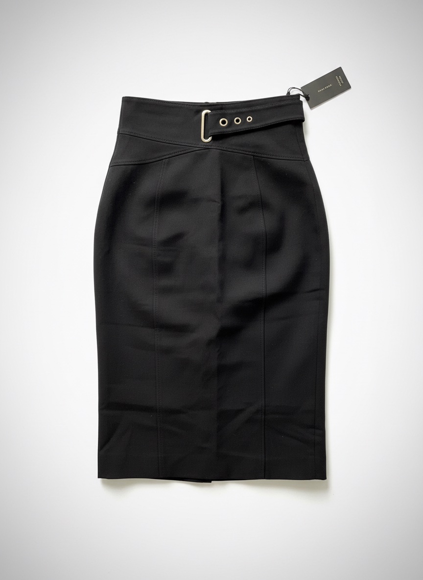 Jupe noir taille haute taille 36
